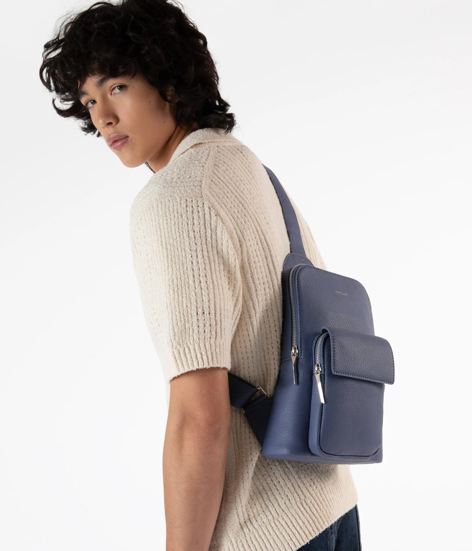 ALLAR Vegan Sling Bag - Grain