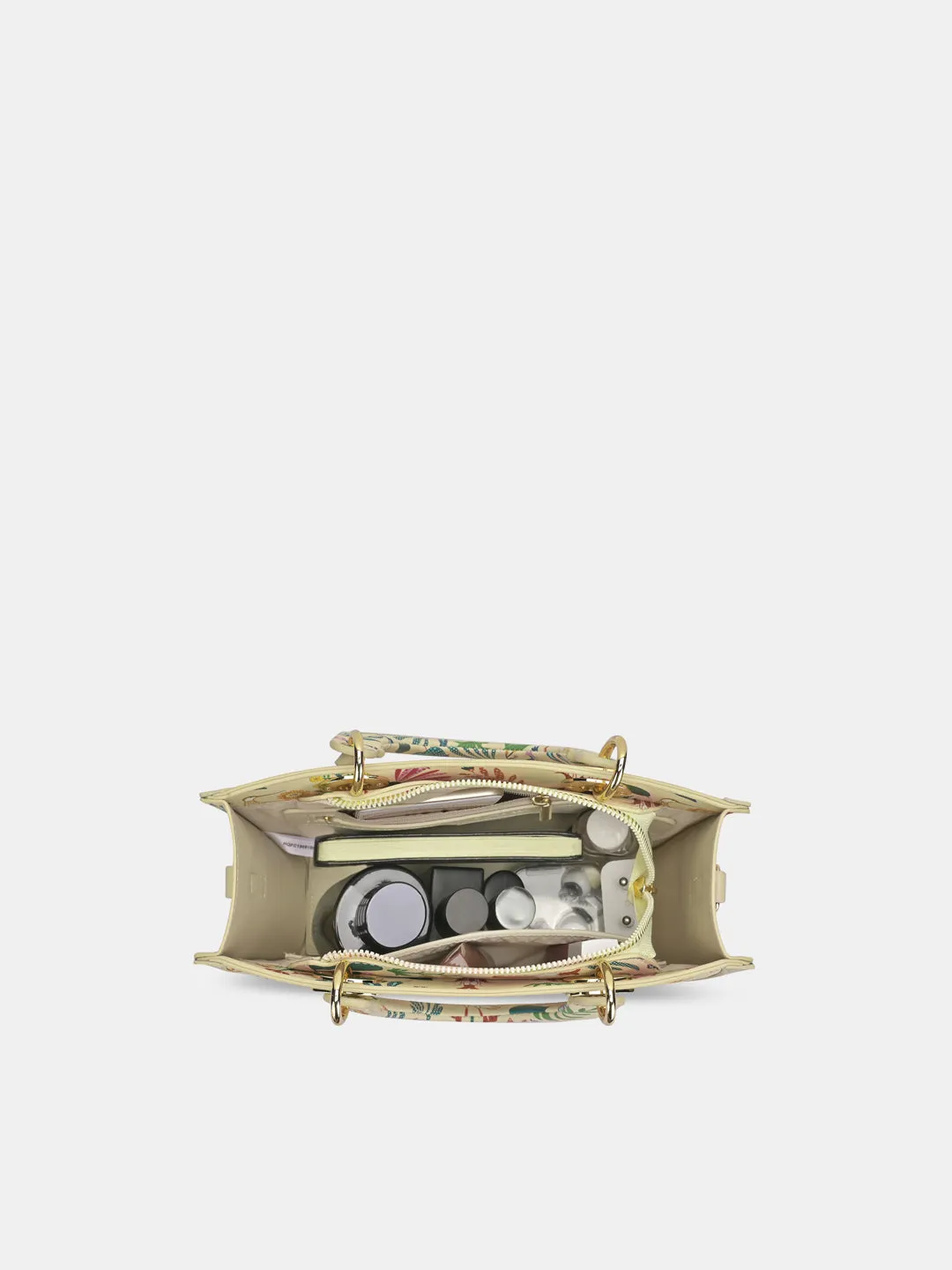Anar Mor Print Small Box Satchel Bag