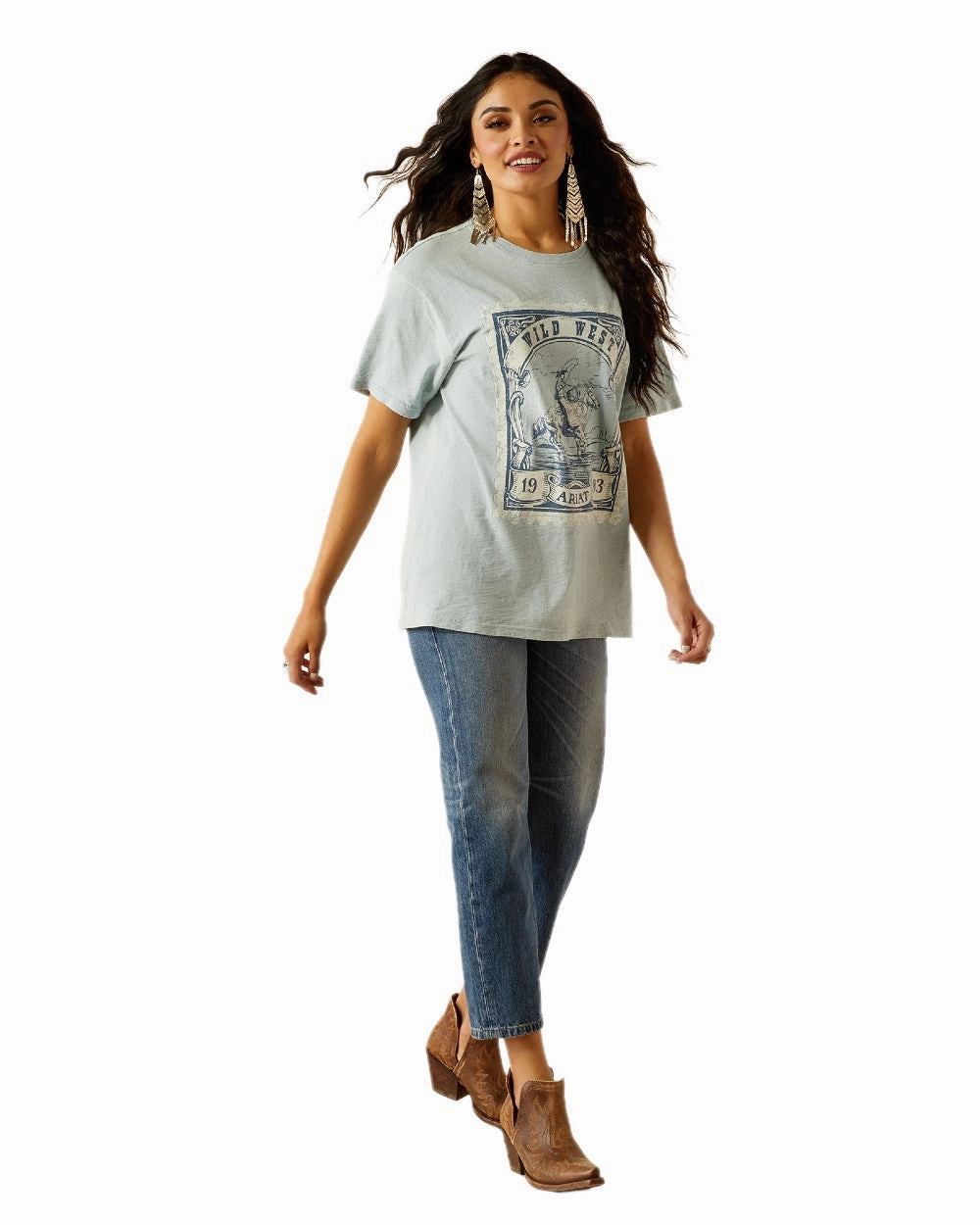 Ariat Womens Wild West Stamp T-Shirt