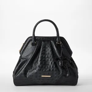 Audrey Rose Satchel Black Keepsake