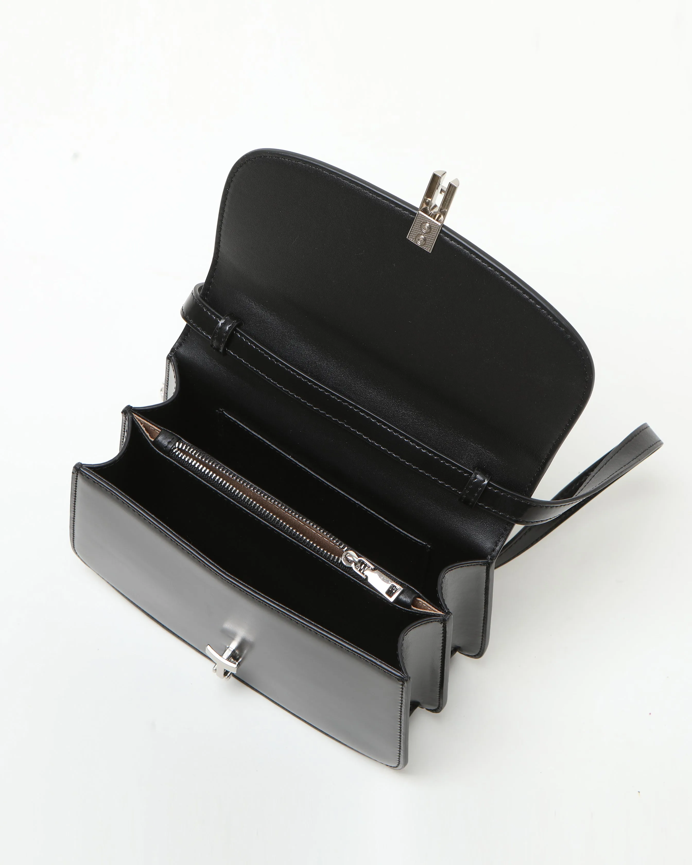 Aura Top-handle Satchel - Black