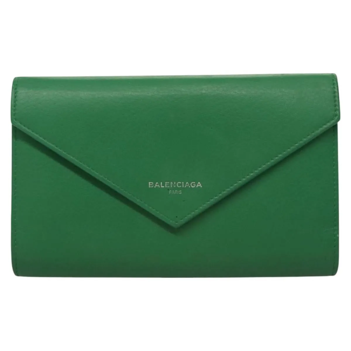 Balenciaga Papier Leather Wallet (Pre-Owned)