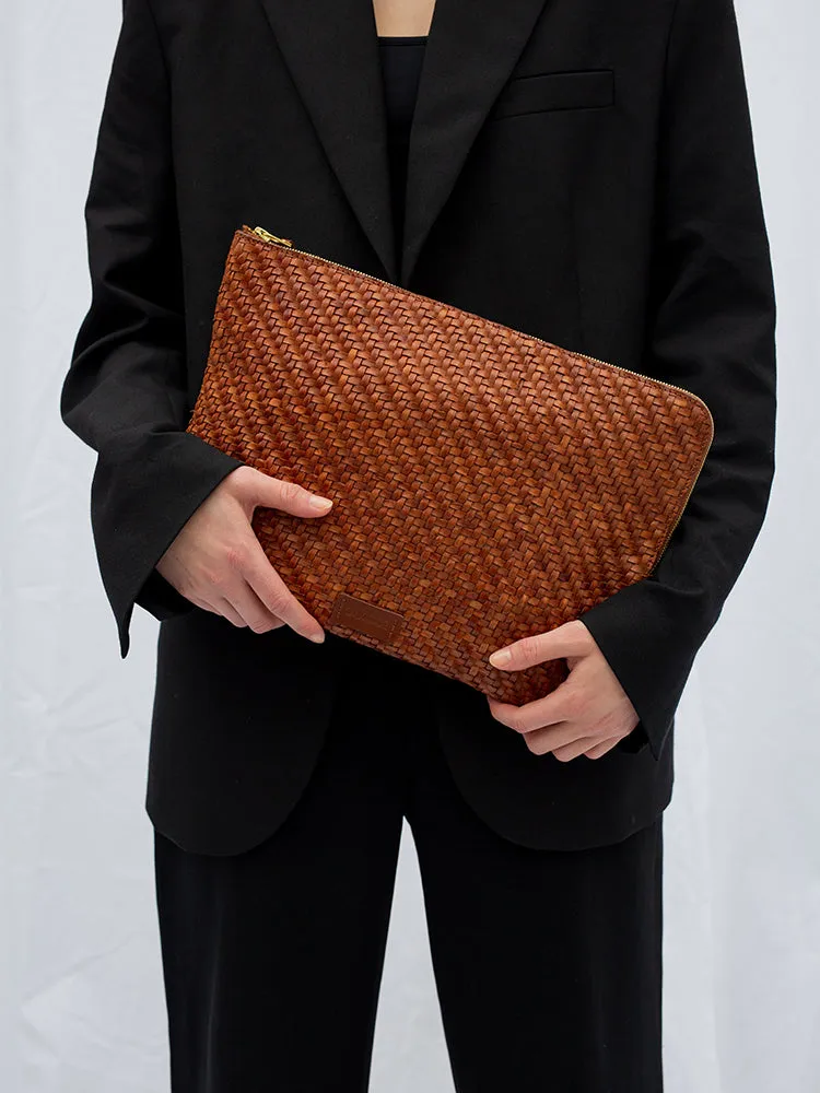 BATU L Nutmeg Dama Pouch