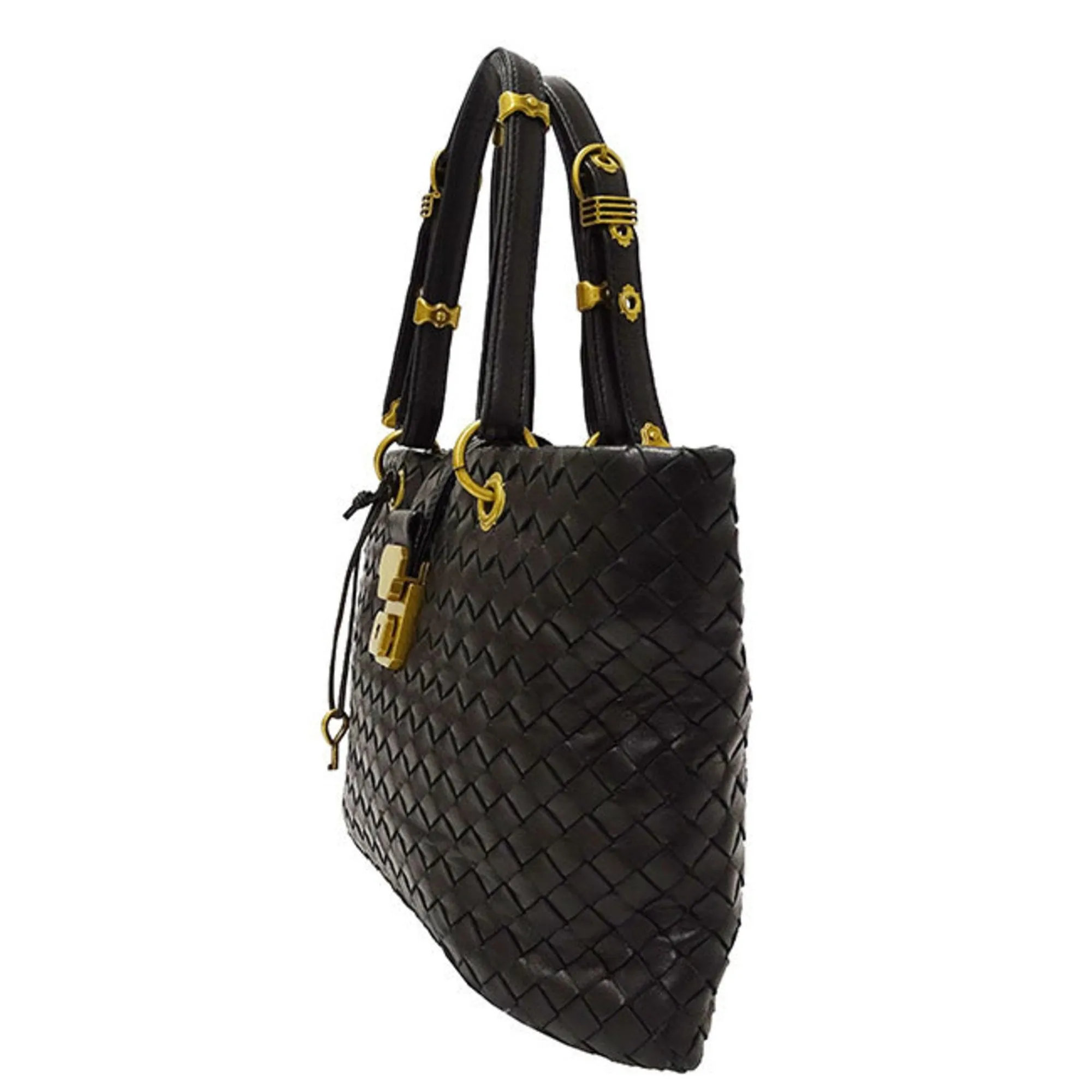 Bottega Veneta Leather Handbag (Pre-Owned)