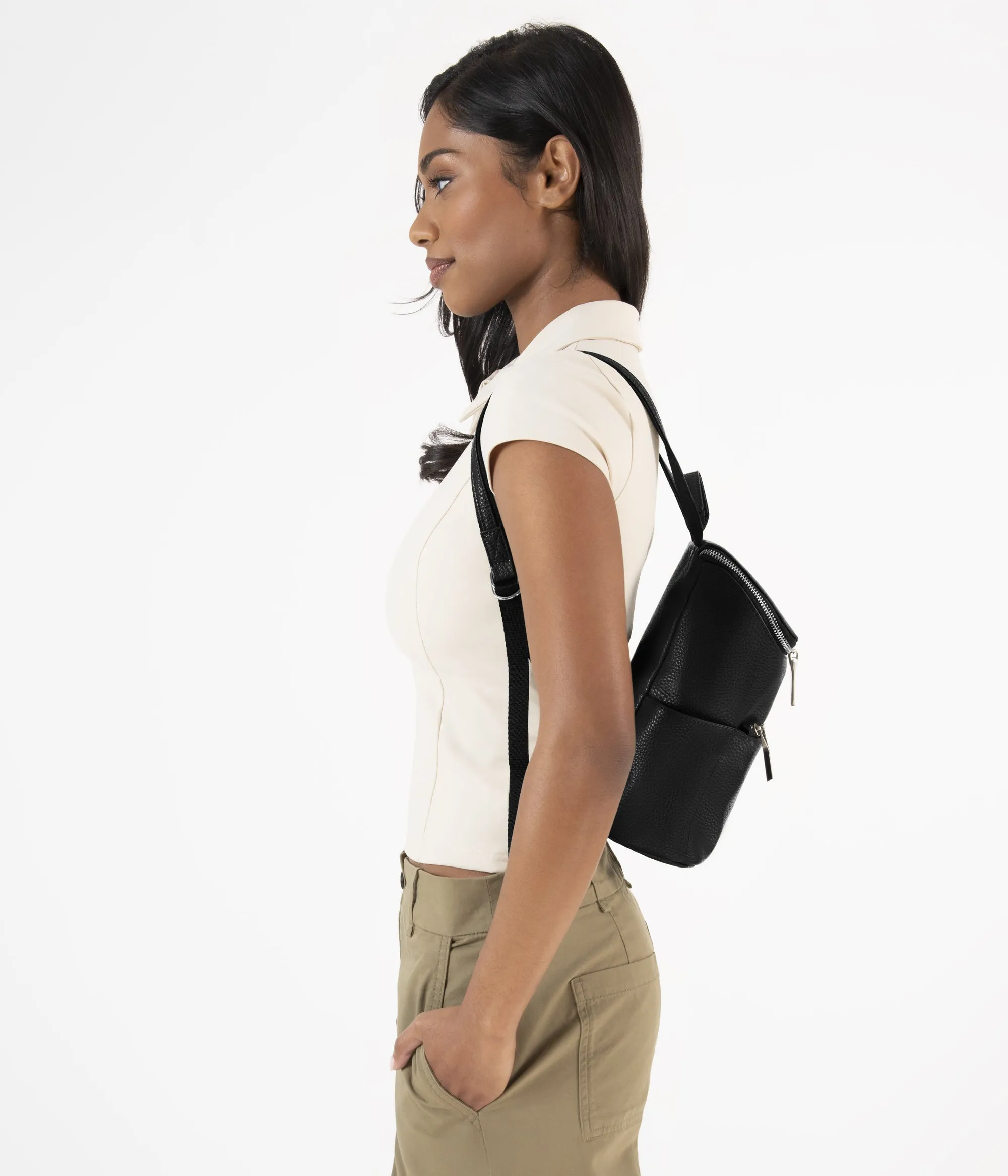 BRAVESM Small Vegan Backpack - Purity