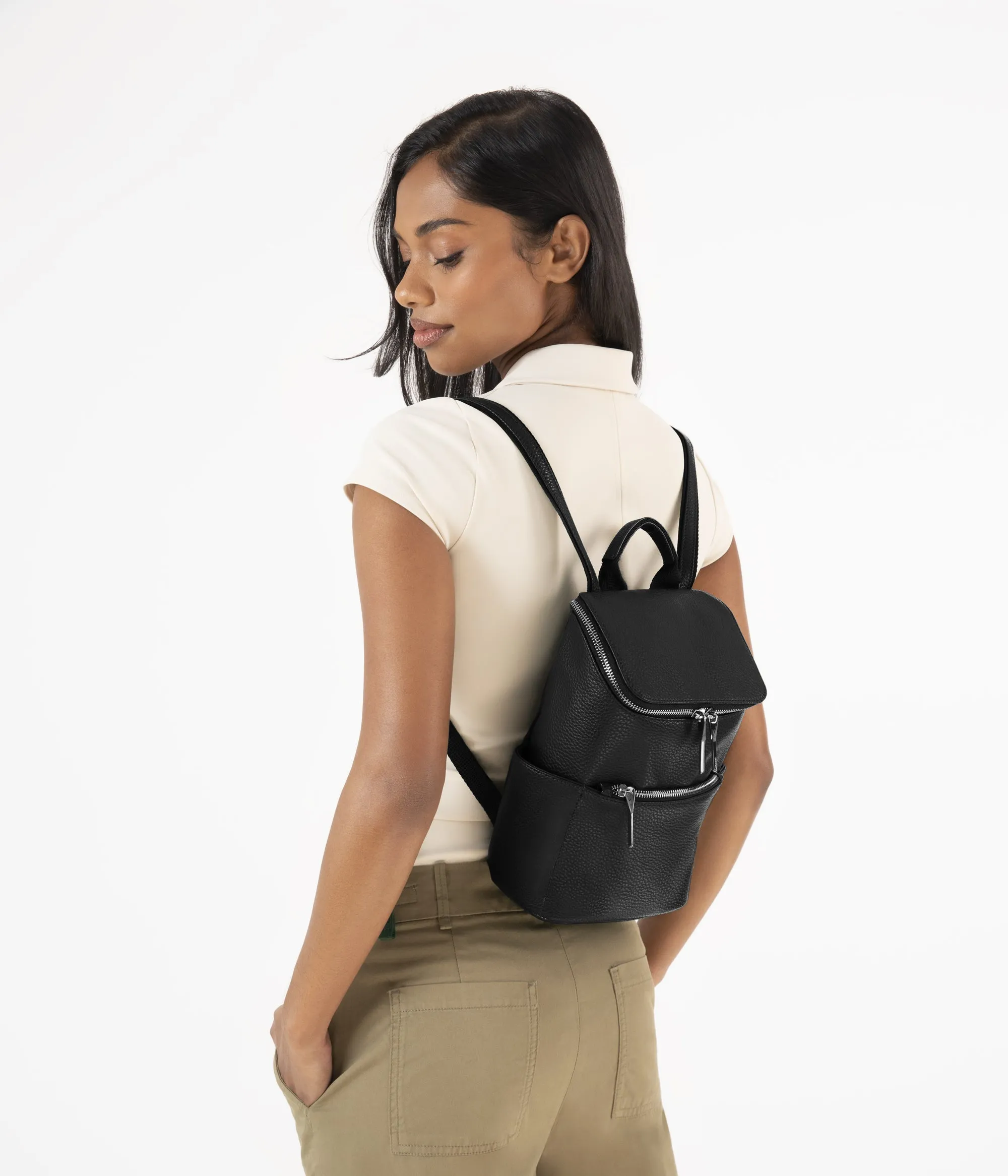 BRAVESM Small Vegan Backpack - Purity