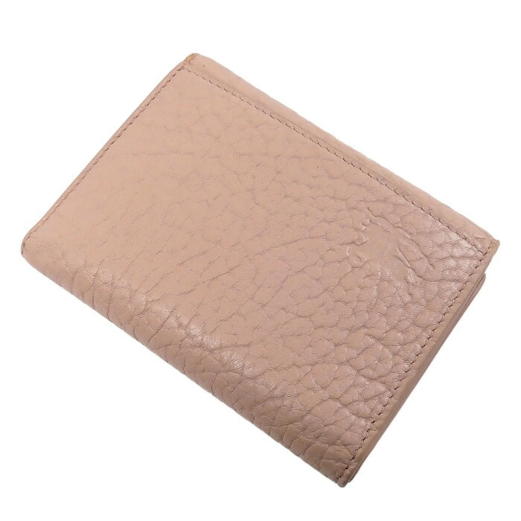 Burberry Leather Wallet (Tri-Fold) (Pre-Owned)