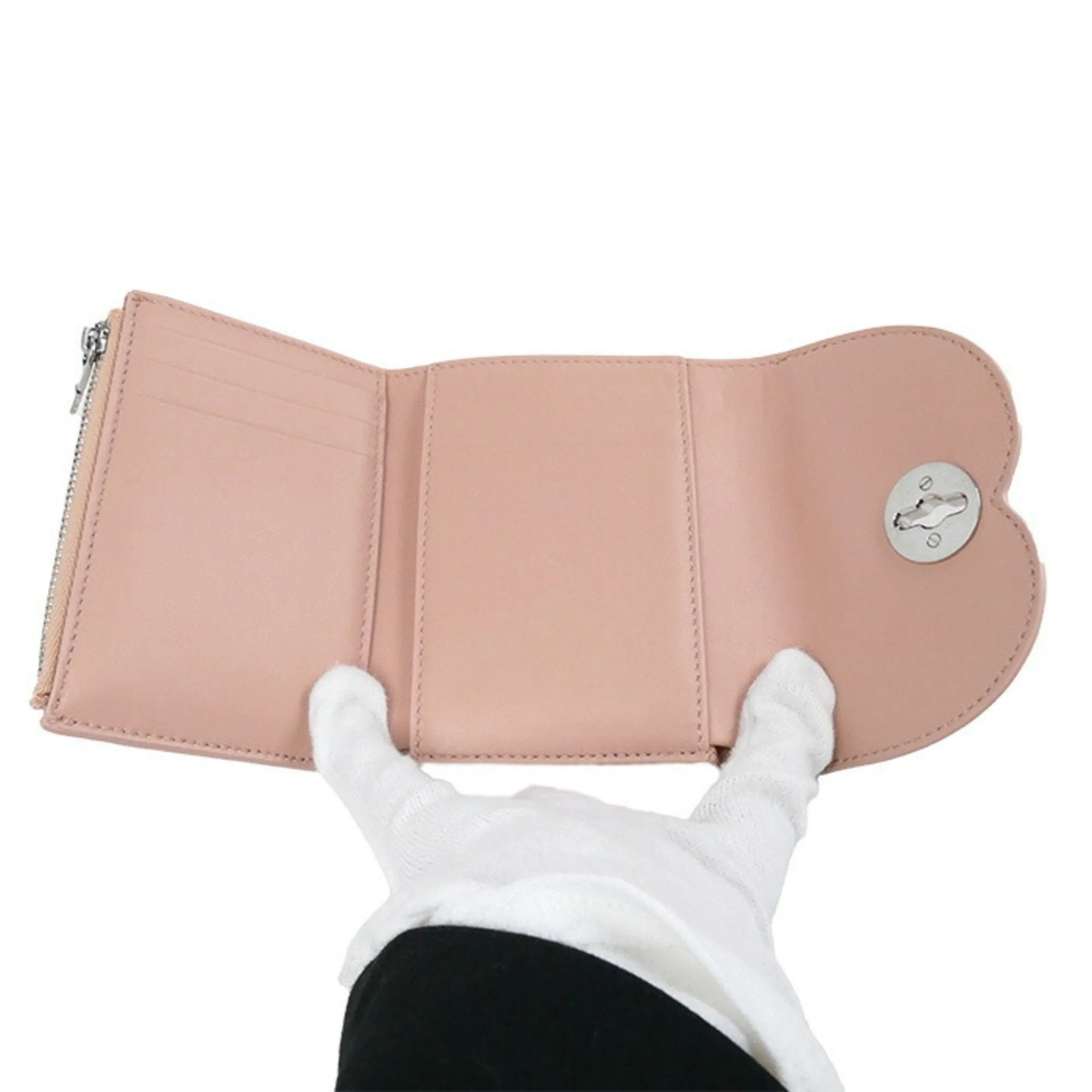 Burberry Leather Wallet (Tri-Fold) (Pre-Owned)
