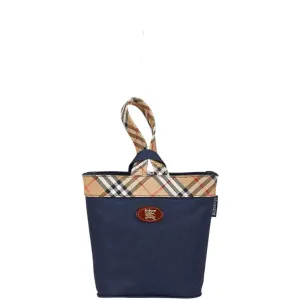 Burberry Navy Nylon Pouch (Pre-Owned)