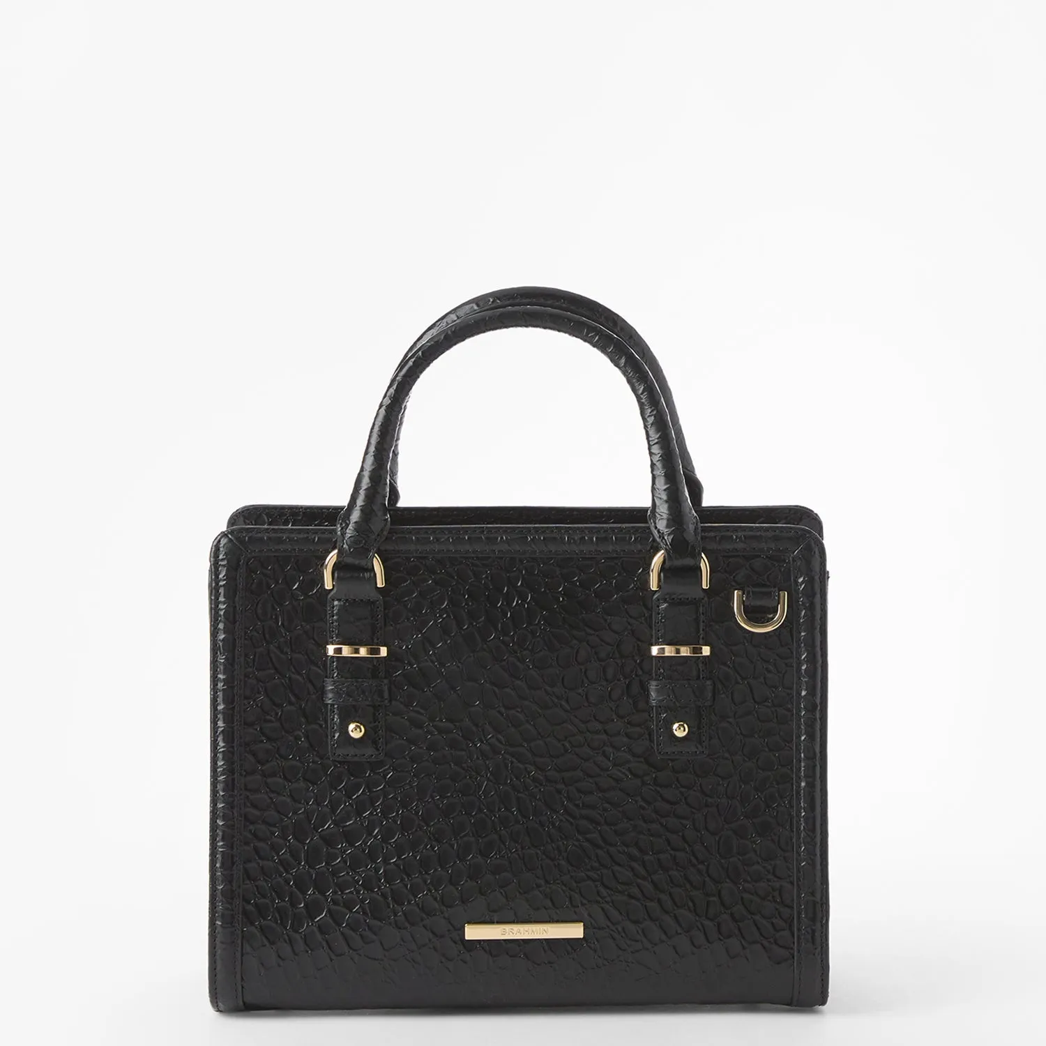 Cami Satchel Black Hematite