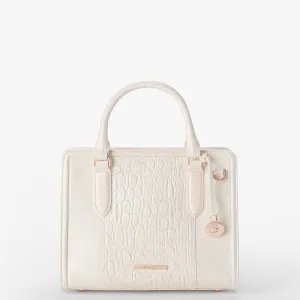 Cami Satchel Sea Salt White Carman