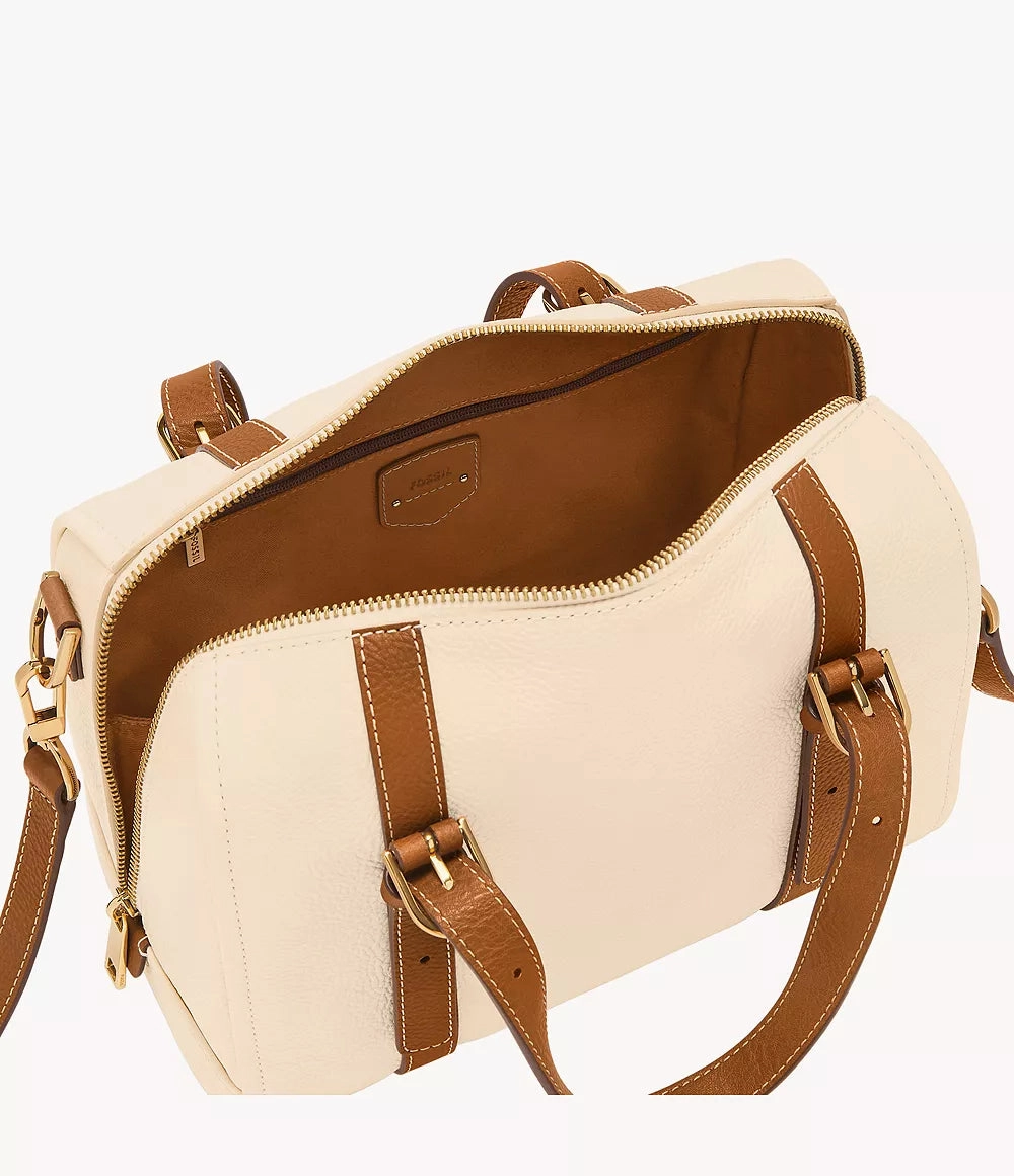 Carlie Leather Satchel
