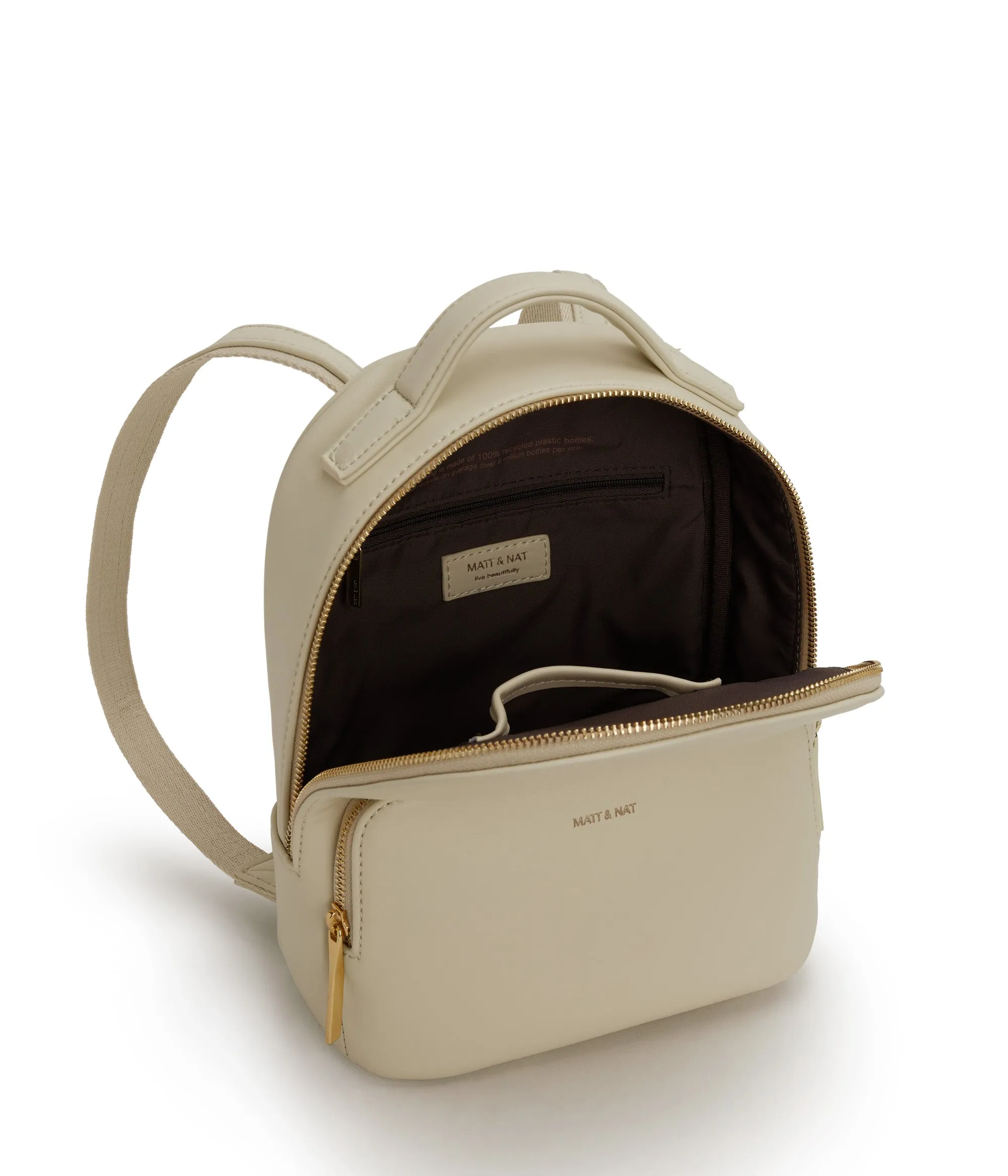 CAROSM Small Vegan Backpack - Loom