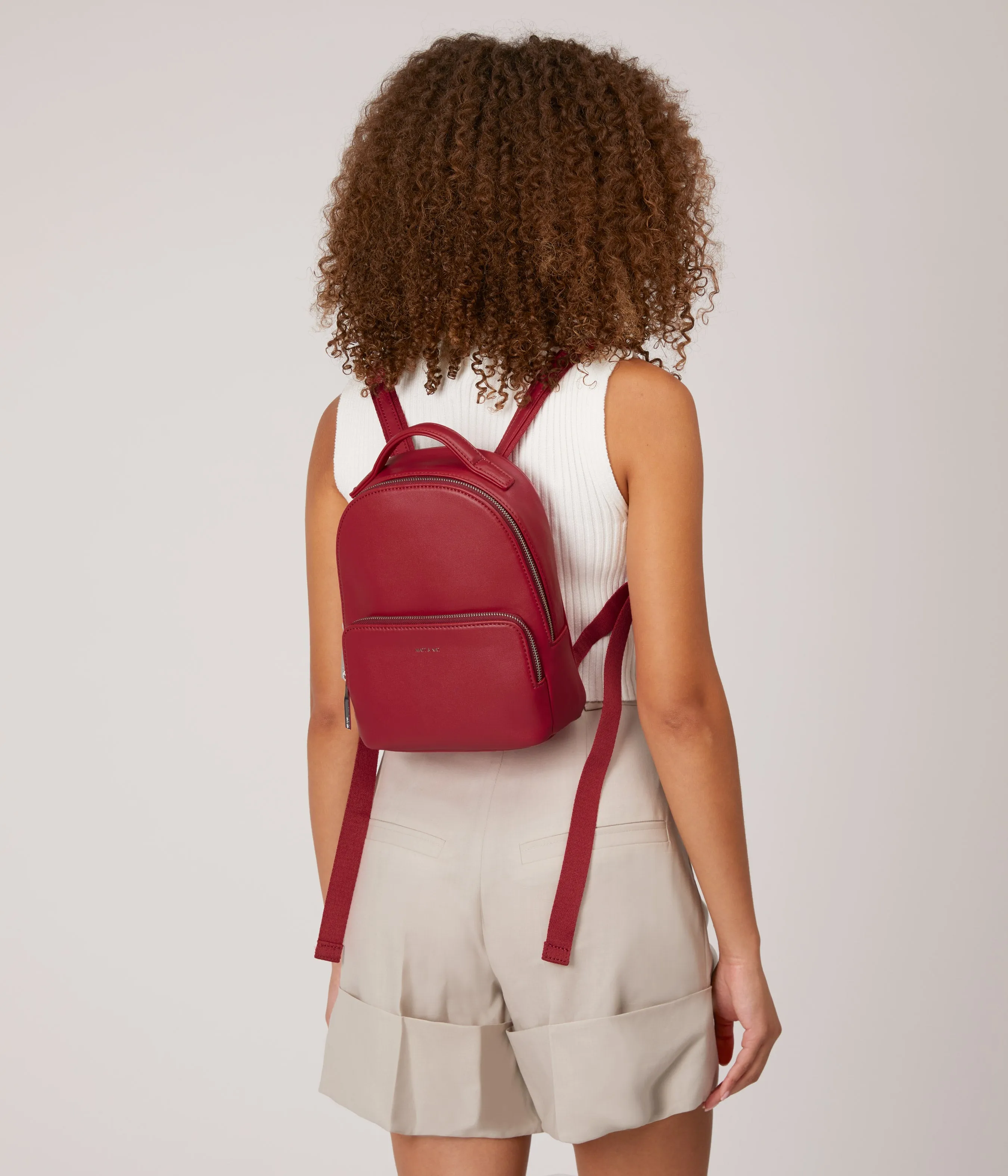 CAROSM Small Vegan Backpack - Loom