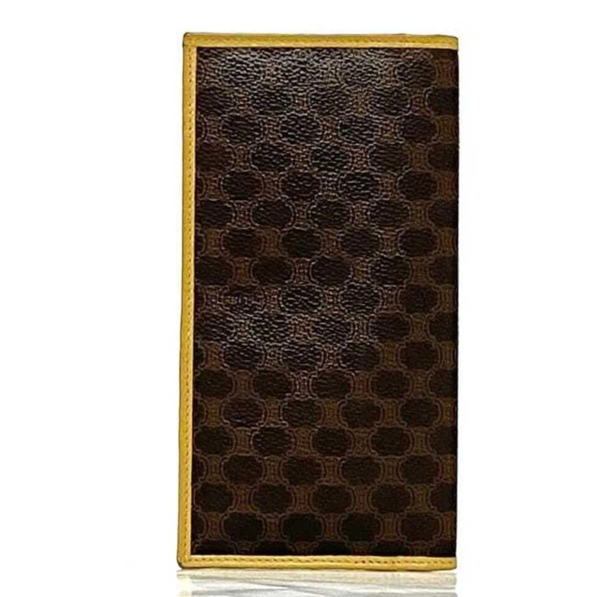 Celine Camel Pvc Leather Long Wallet (Bi-Fold) (Pre-Owned)