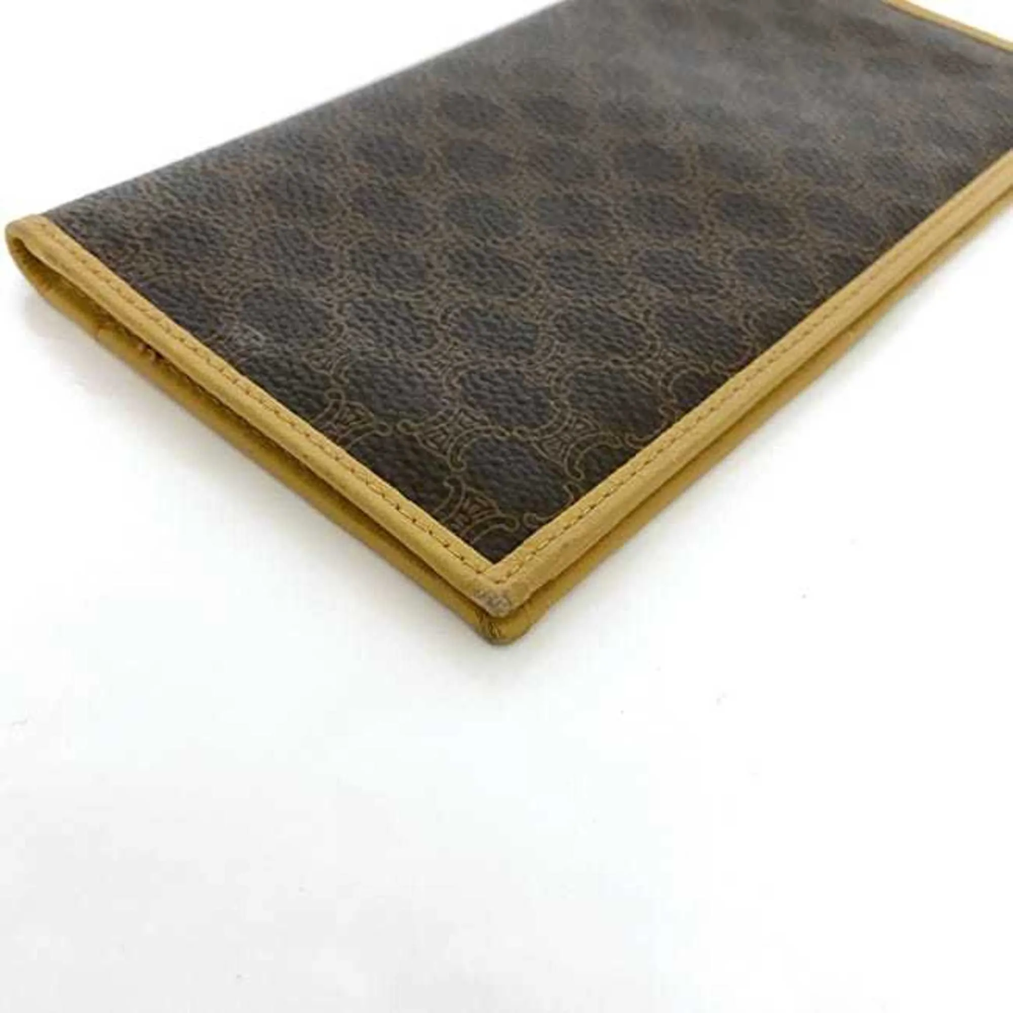 Celine Camel Pvc Leather Long Wallet (Bi-Fold) (Pre-Owned)