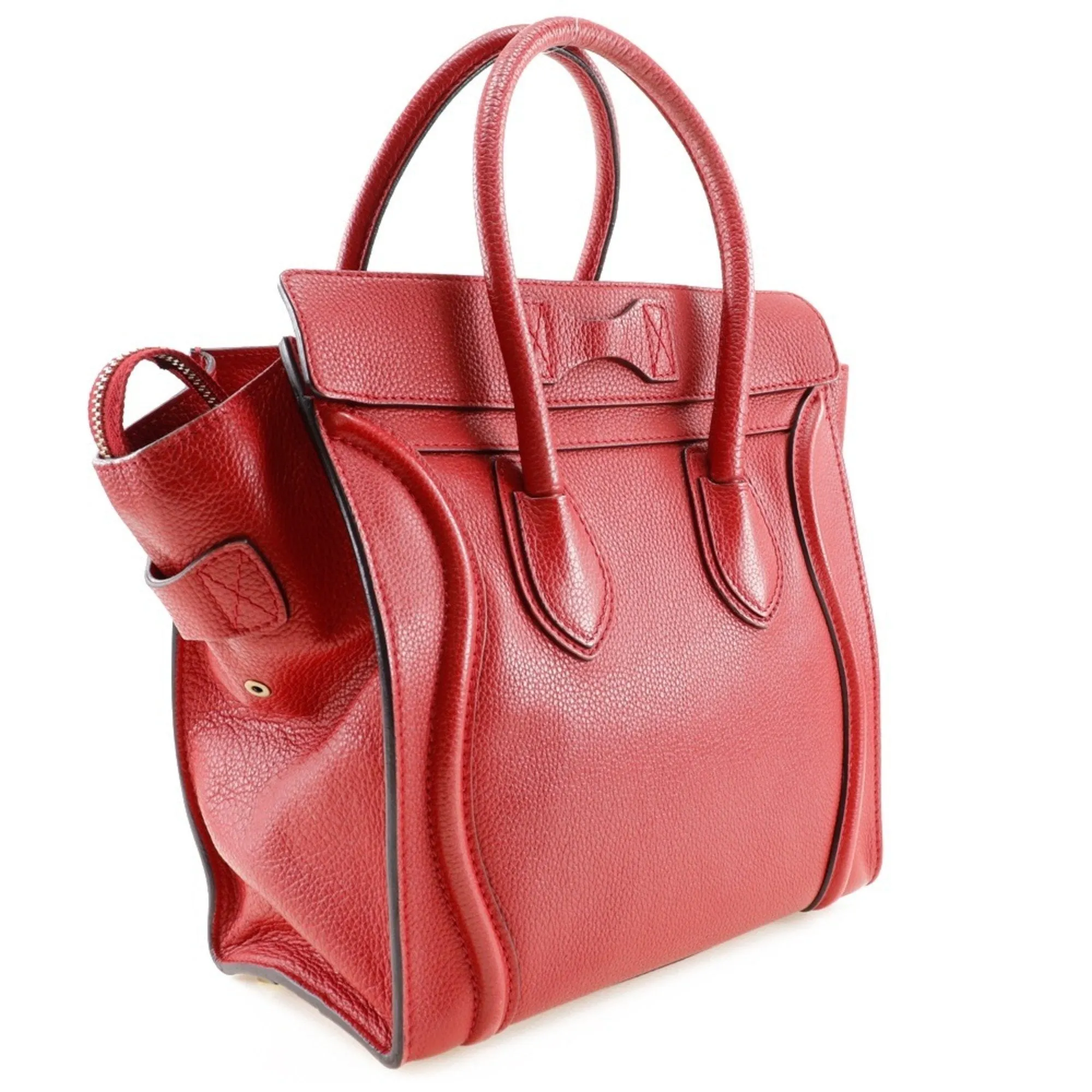 Celine Leather Handbag (Pre-Owned)