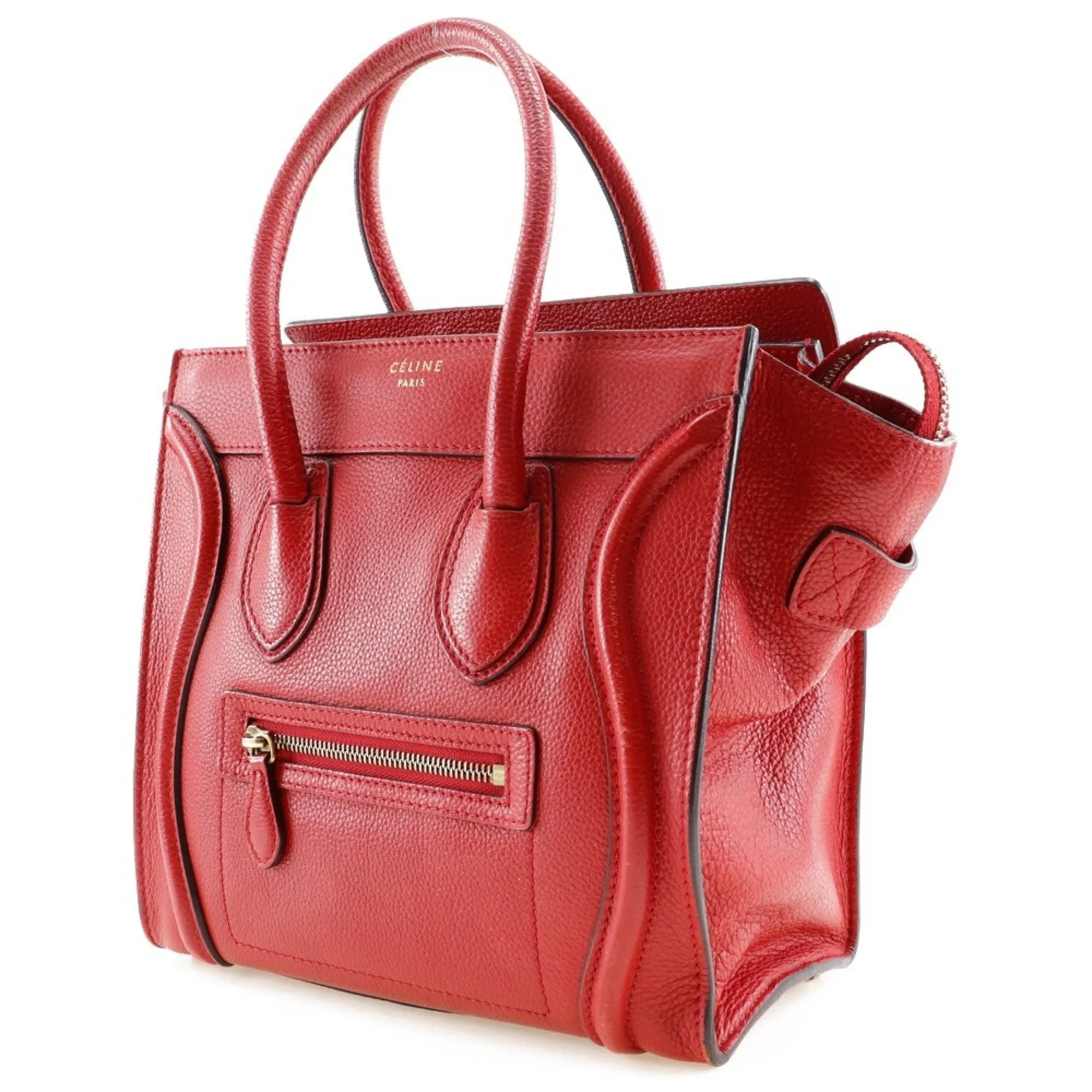 Celine Leather Handbag (Pre-Owned)