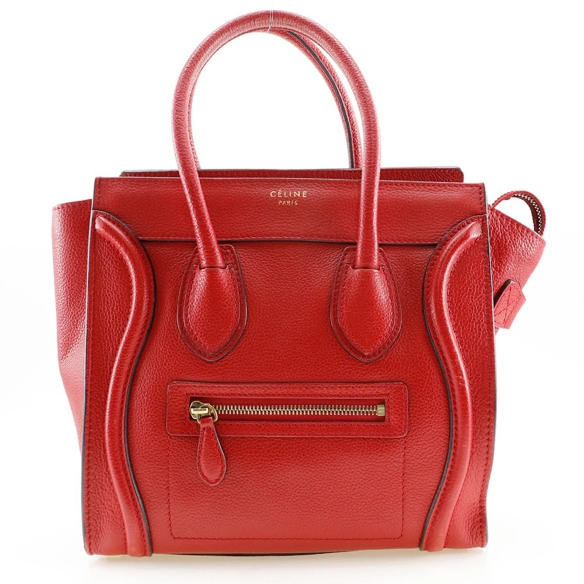 Celine Leather Handbag (Pre-Owned)