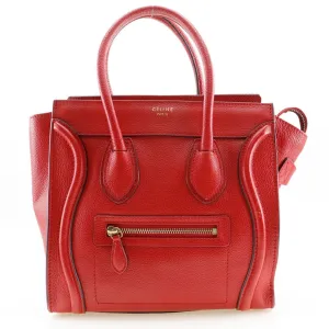 Celine Leather Handbag (Pre-Owned)