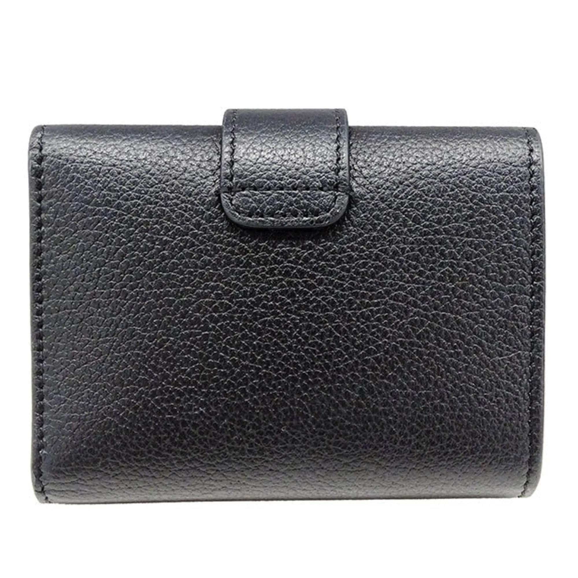 Celine Leather Wallet (Tri-Fold) (Pre-Owned)