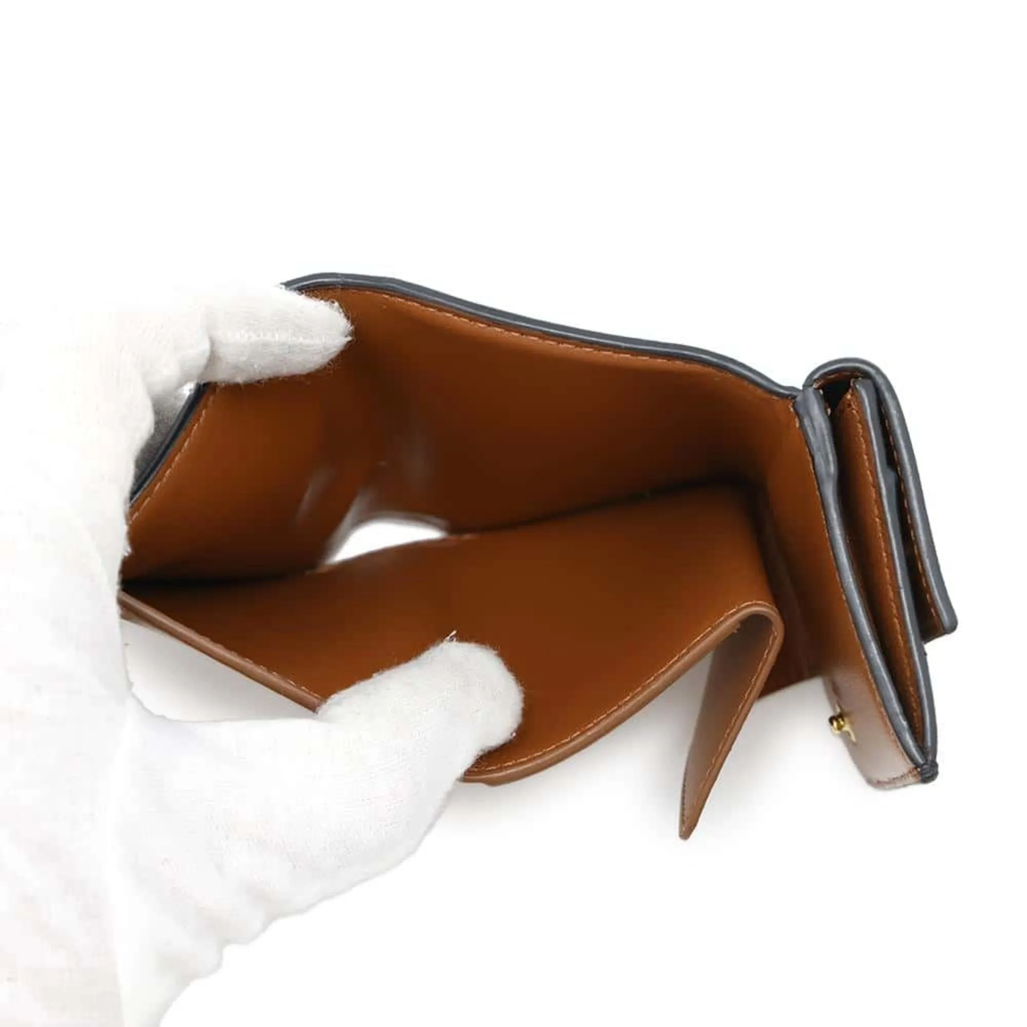 Celine Pvc Leather Wallet (Tri-Fold) (Pre-Owned)