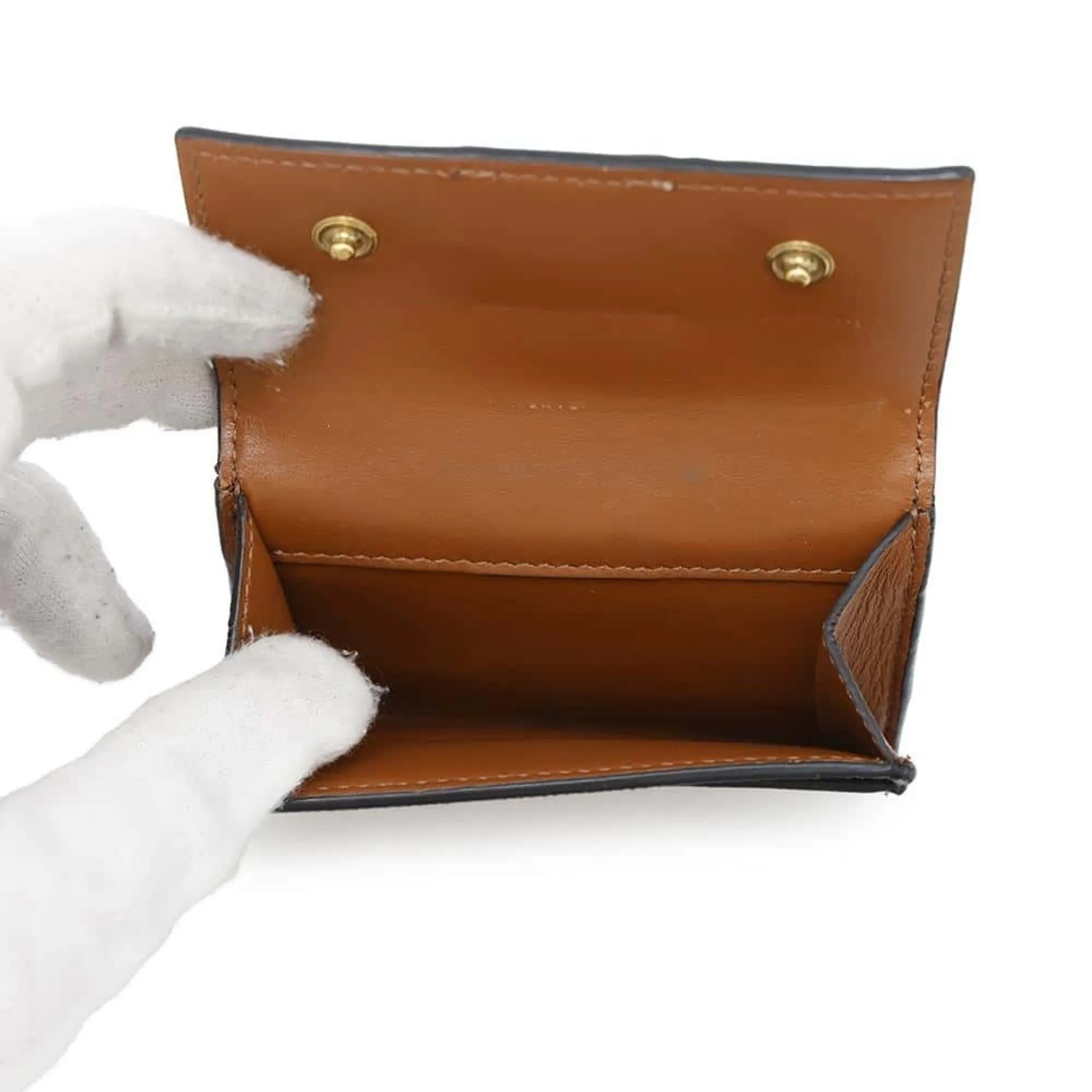 Celine Pvc Leather Wallet (Tri-Fold) (Pre-Owned)