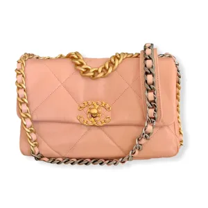 Chanel 19 Bag Small Nude