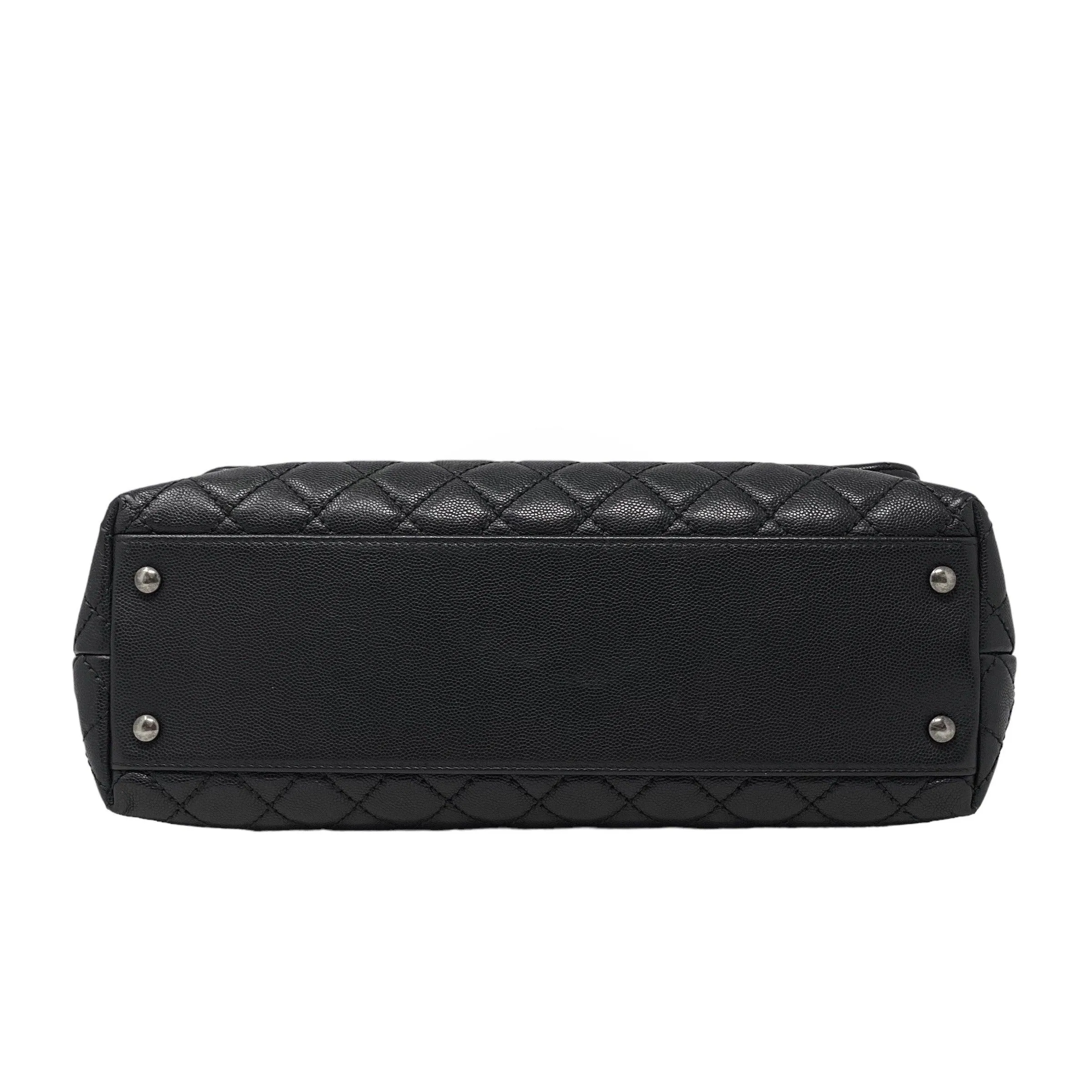 Chanel Black Medium Coco Handle