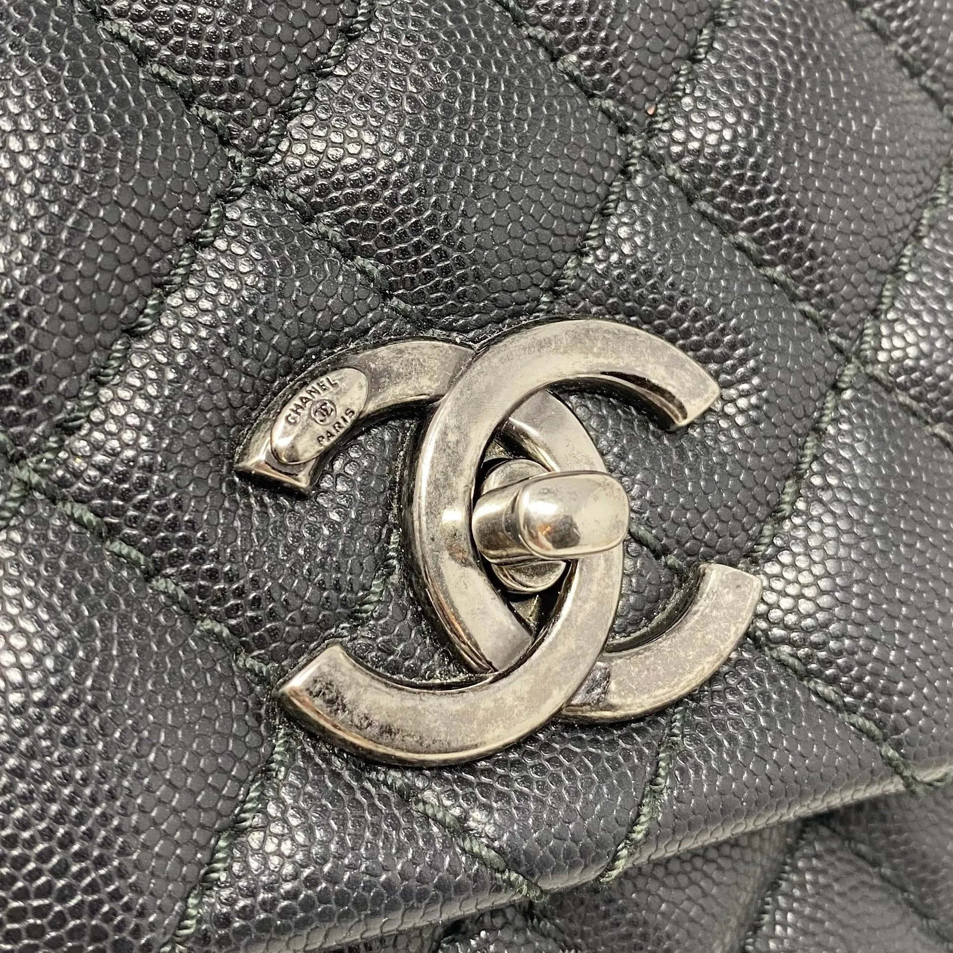 Chanel Black Medium Coco Handle