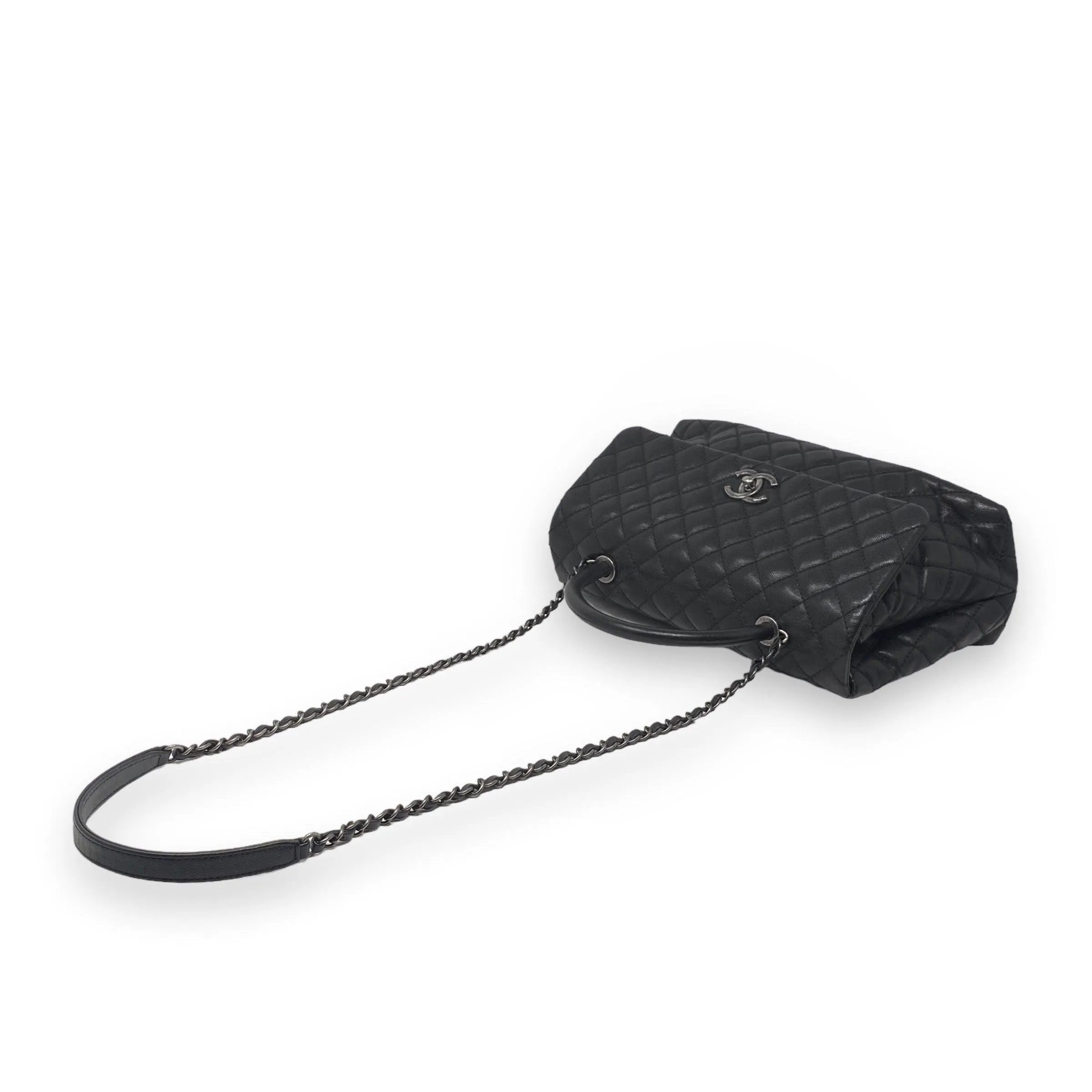 Chanel Black Medium Coco Handle