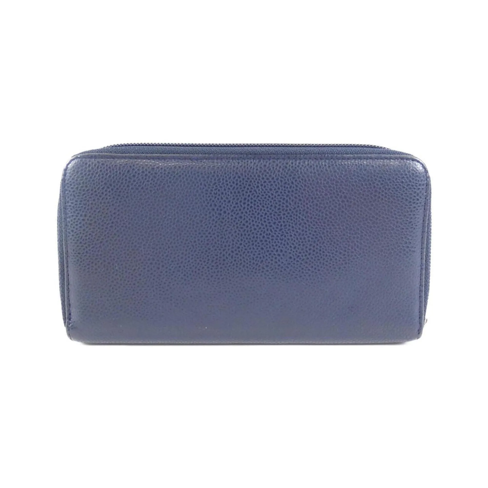 Chanel Caviar Leather Long Wallet (Bi-Fold) (Pre-Owned)