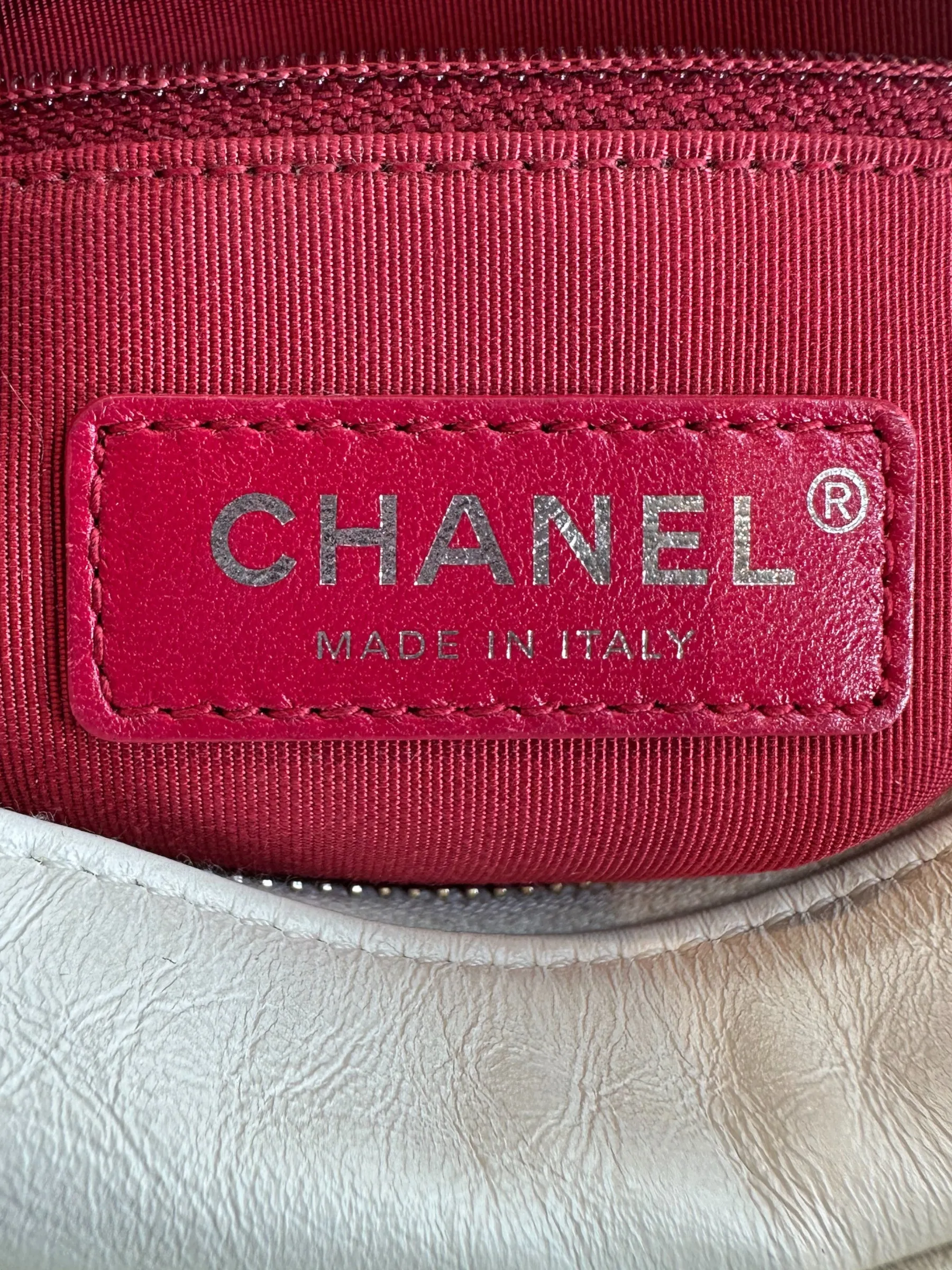 Chanel Gabrielle Hobo Black & White Handbag