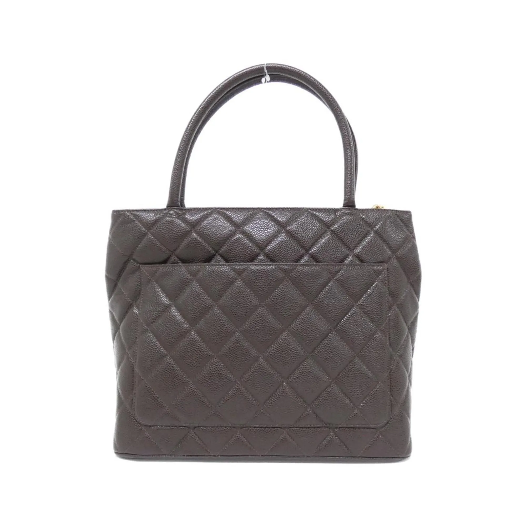 Chanel Grained Calfskin Handbag (Pre-Owned)