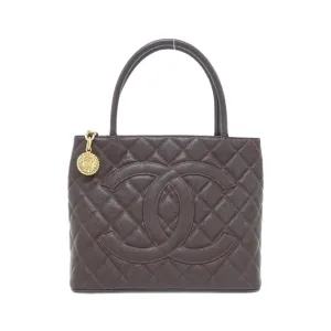 Chanel Grained Calfskin Handbag (Pre-Owned)