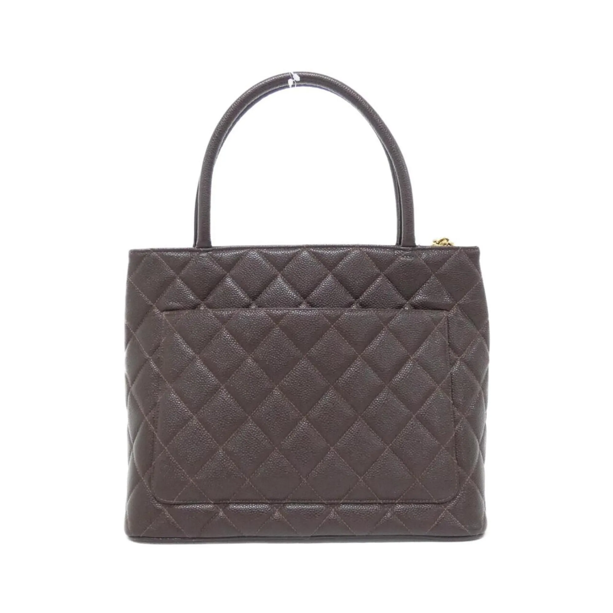 Chanel Grained Calfskin Handbag (Pre-Owned)