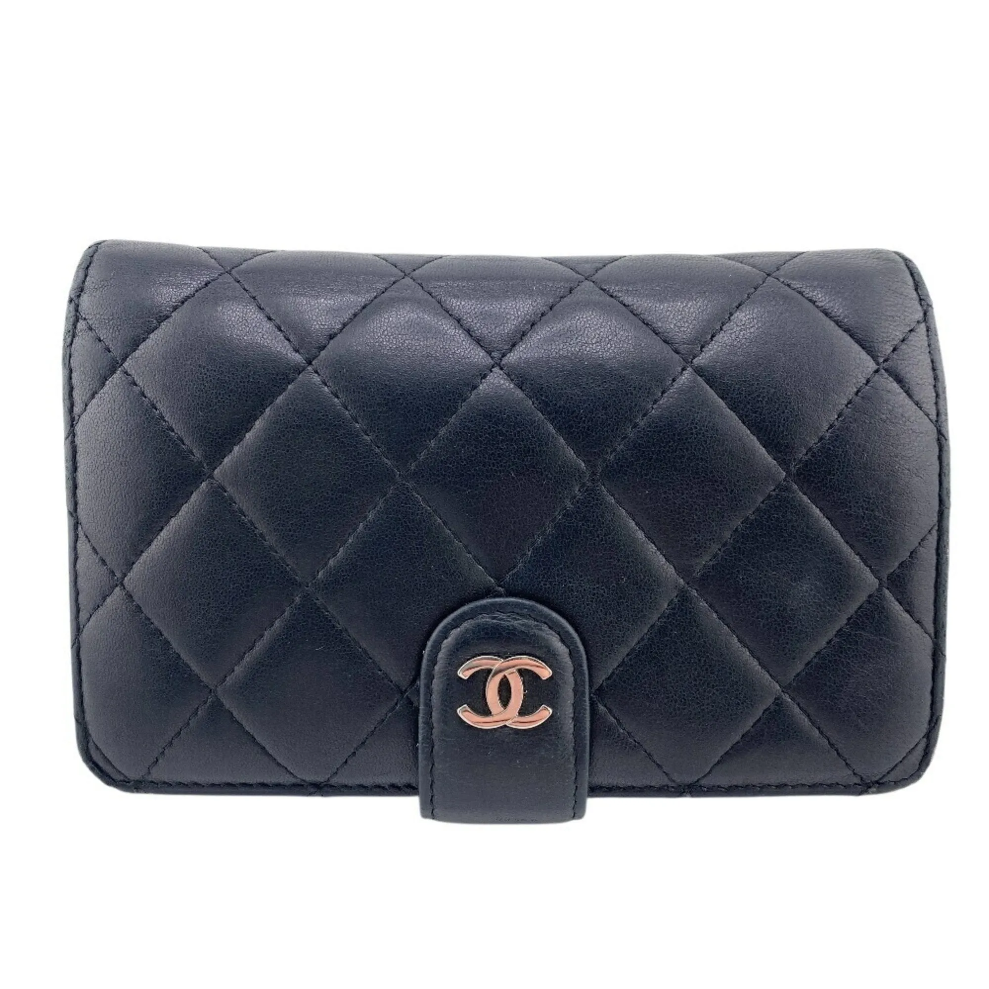 Chanel Leather Wallet (Bi-Fold) (Pre-Owned)