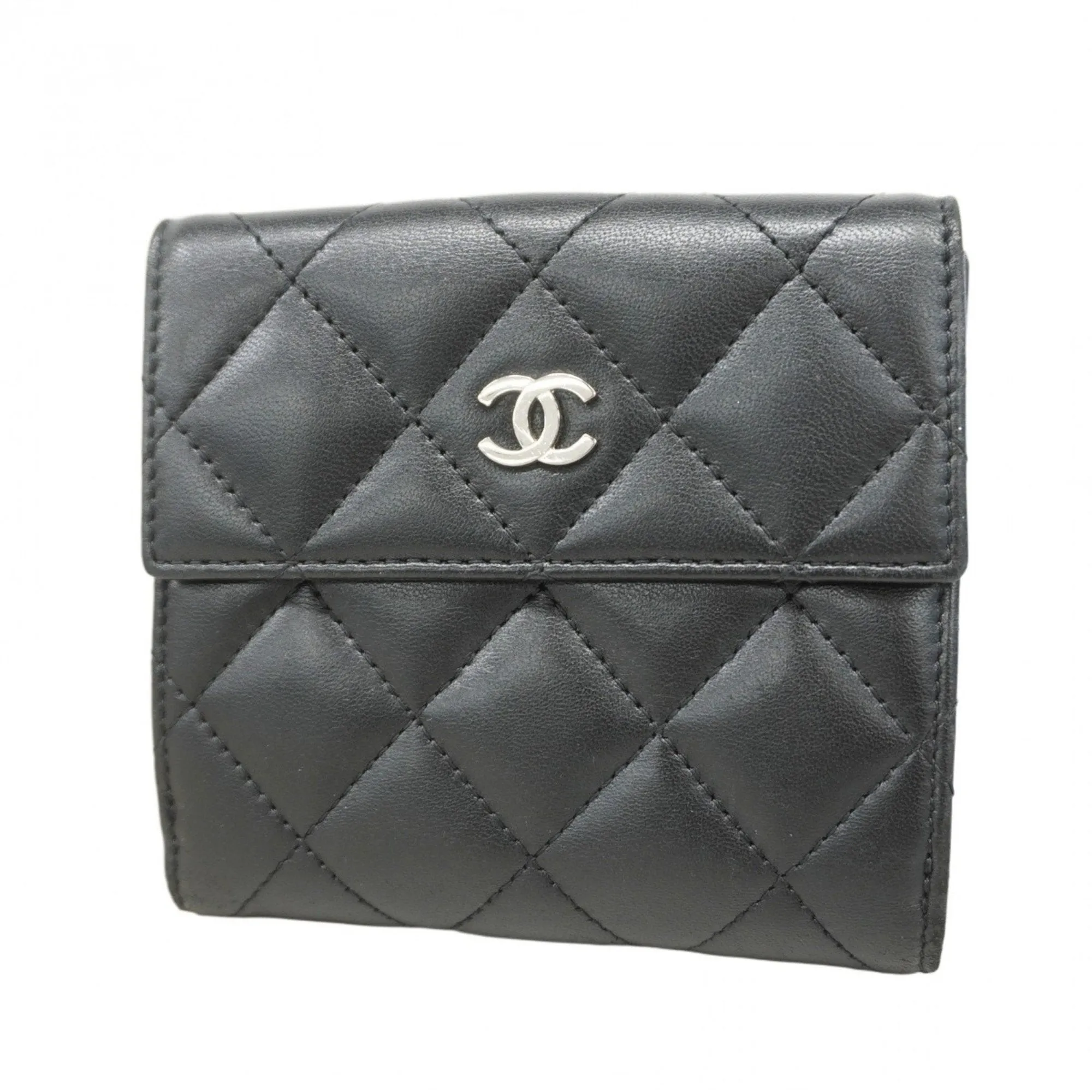 Chanel Leather Wallet (Bi-Fold) (Pre-Owned)