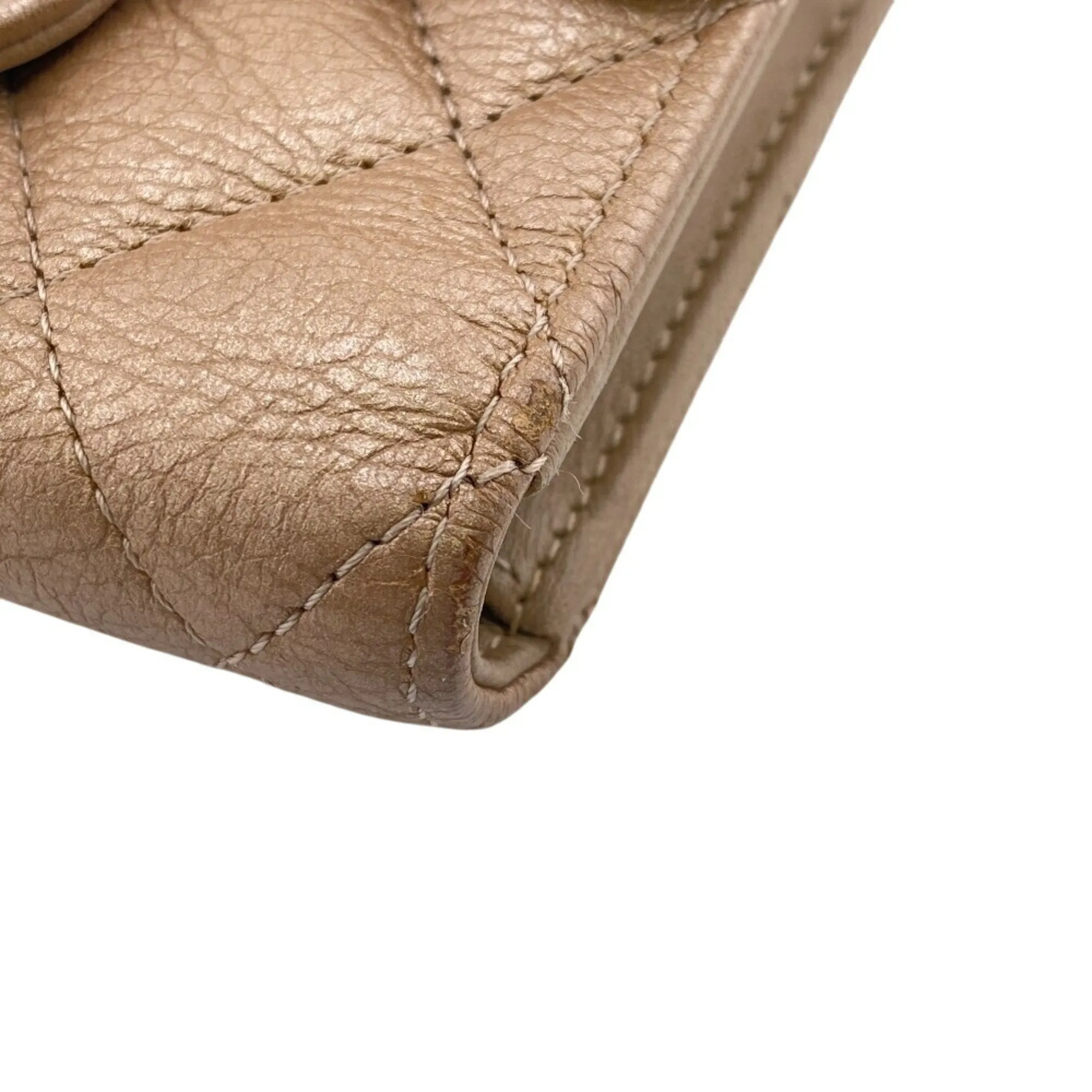 Chanel Leather Wallet (Tri-Fold) (Pre-Owned)