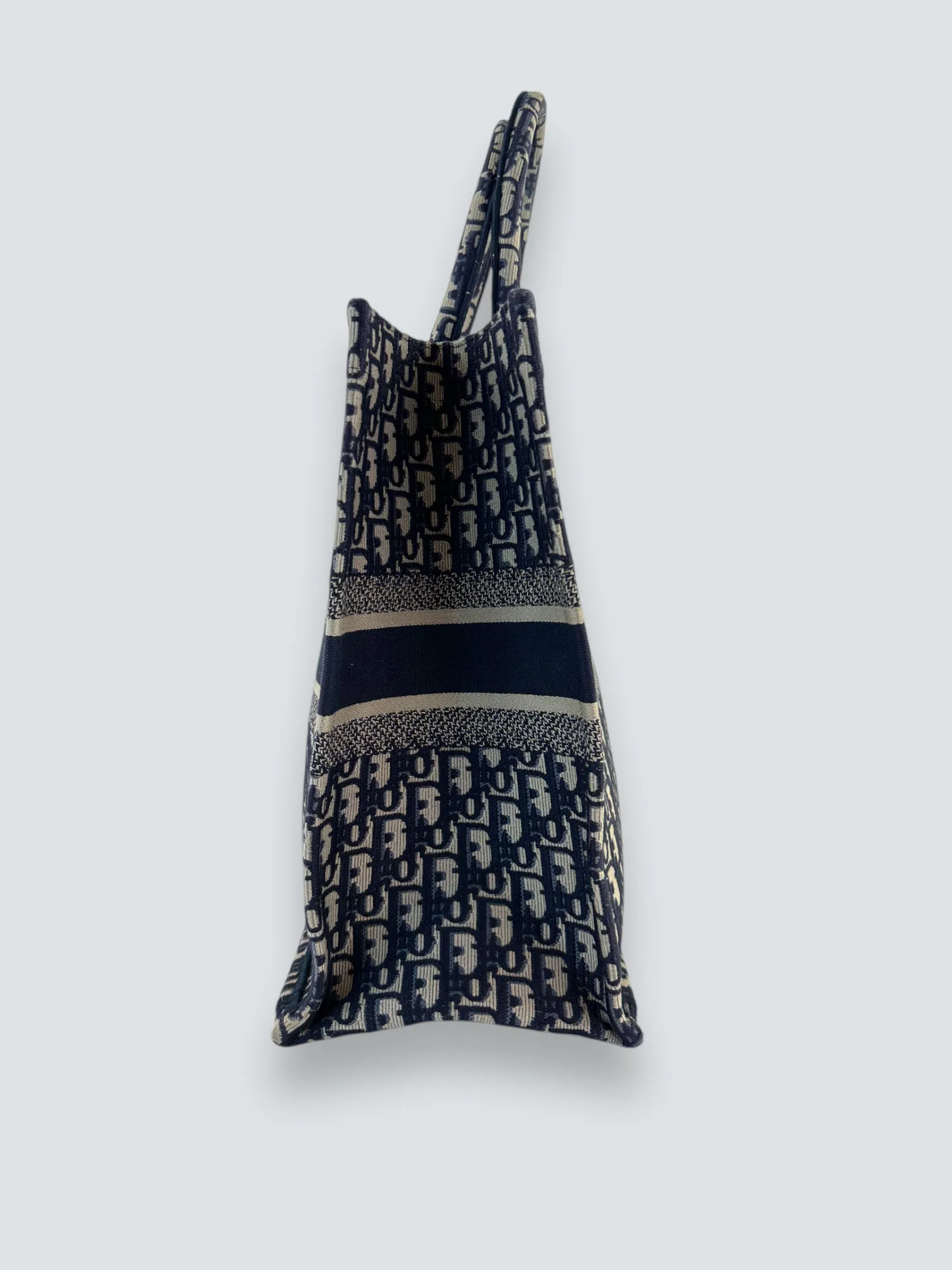 Christian Dior Jacquard Monogram Canvas Large Book Tote