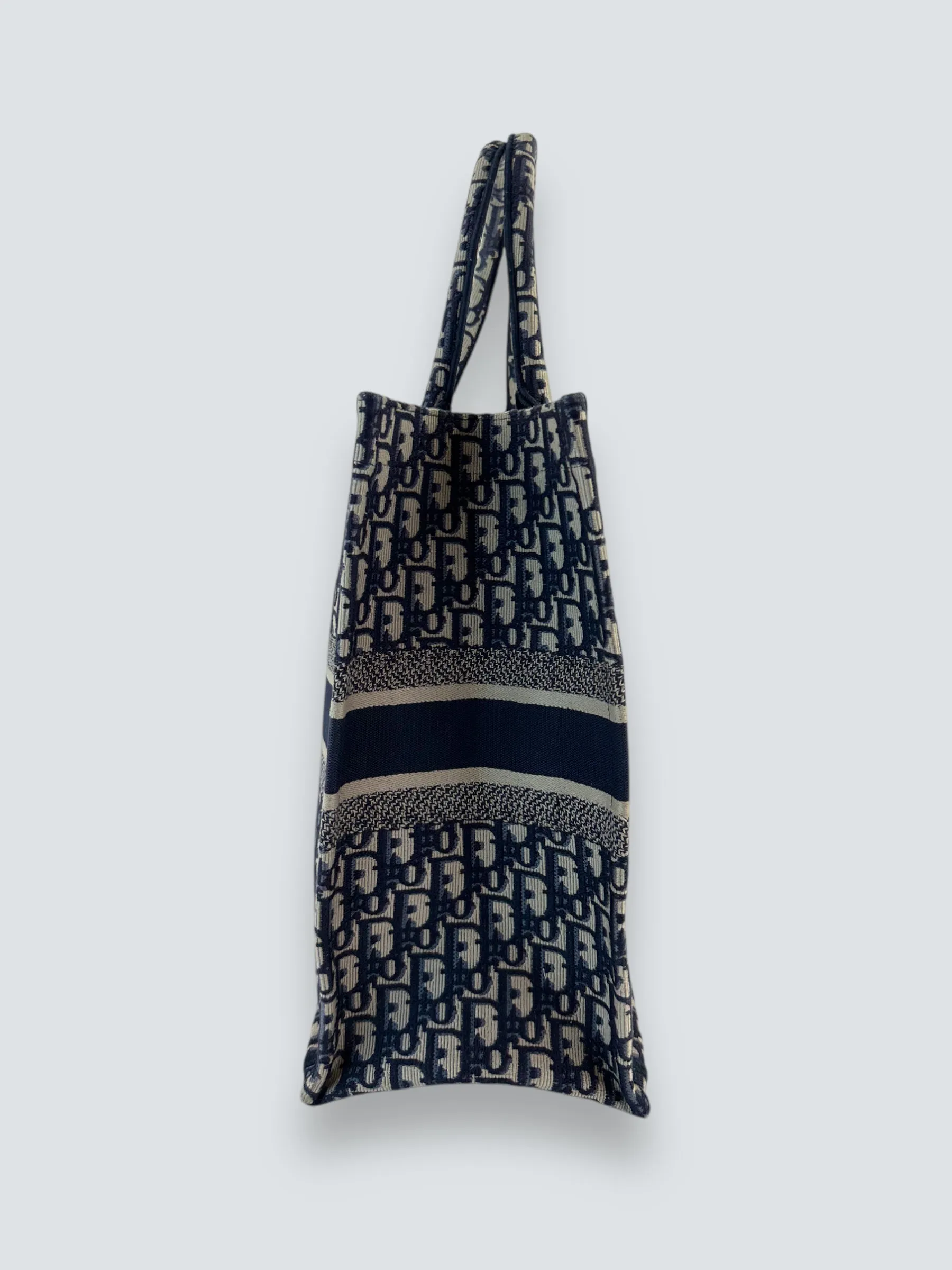 Christian Dior Jacquard Monogram Canvas Large Book Tote