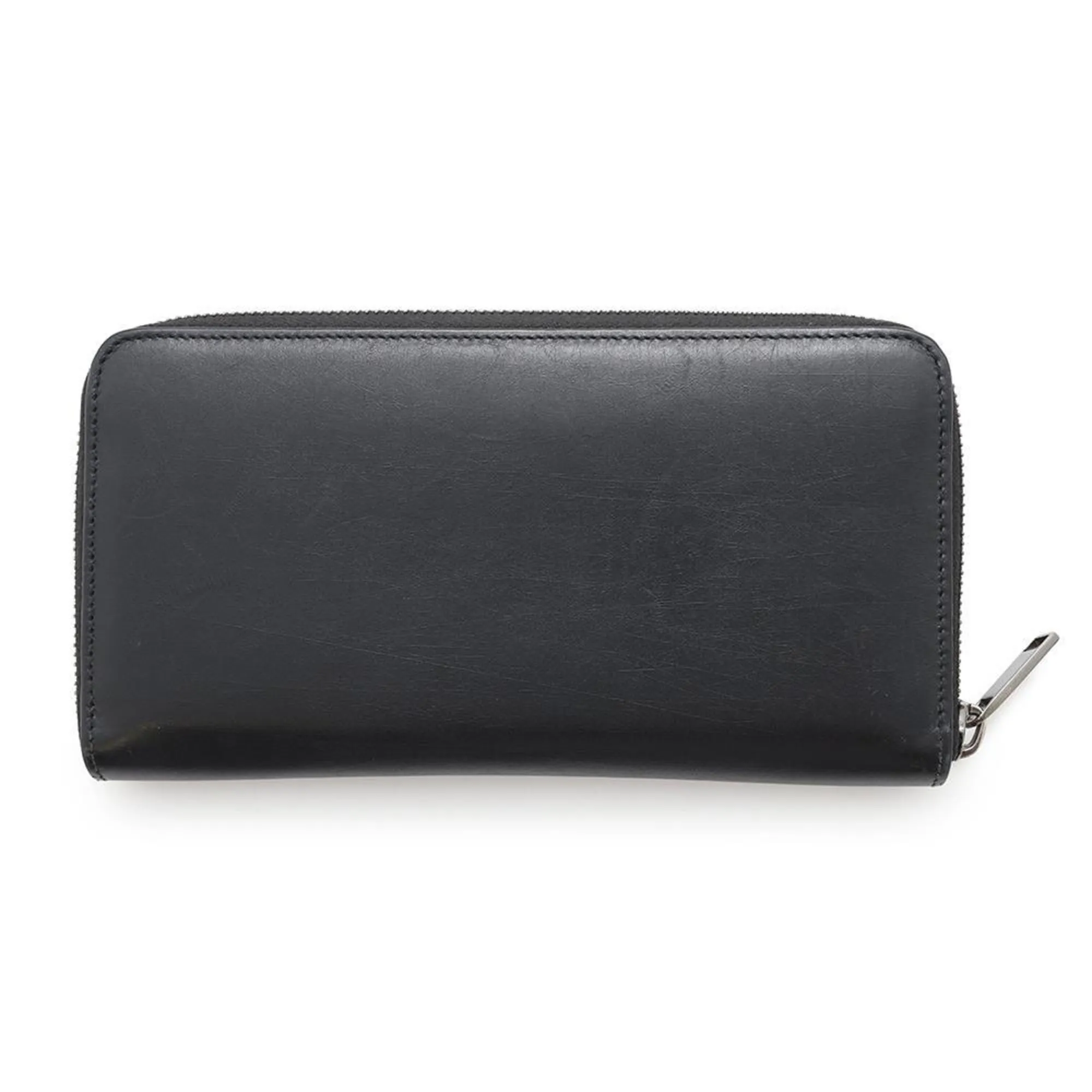 Christian Dior Leather Long Wallet (Bi-Fold) (Pre-Owned)