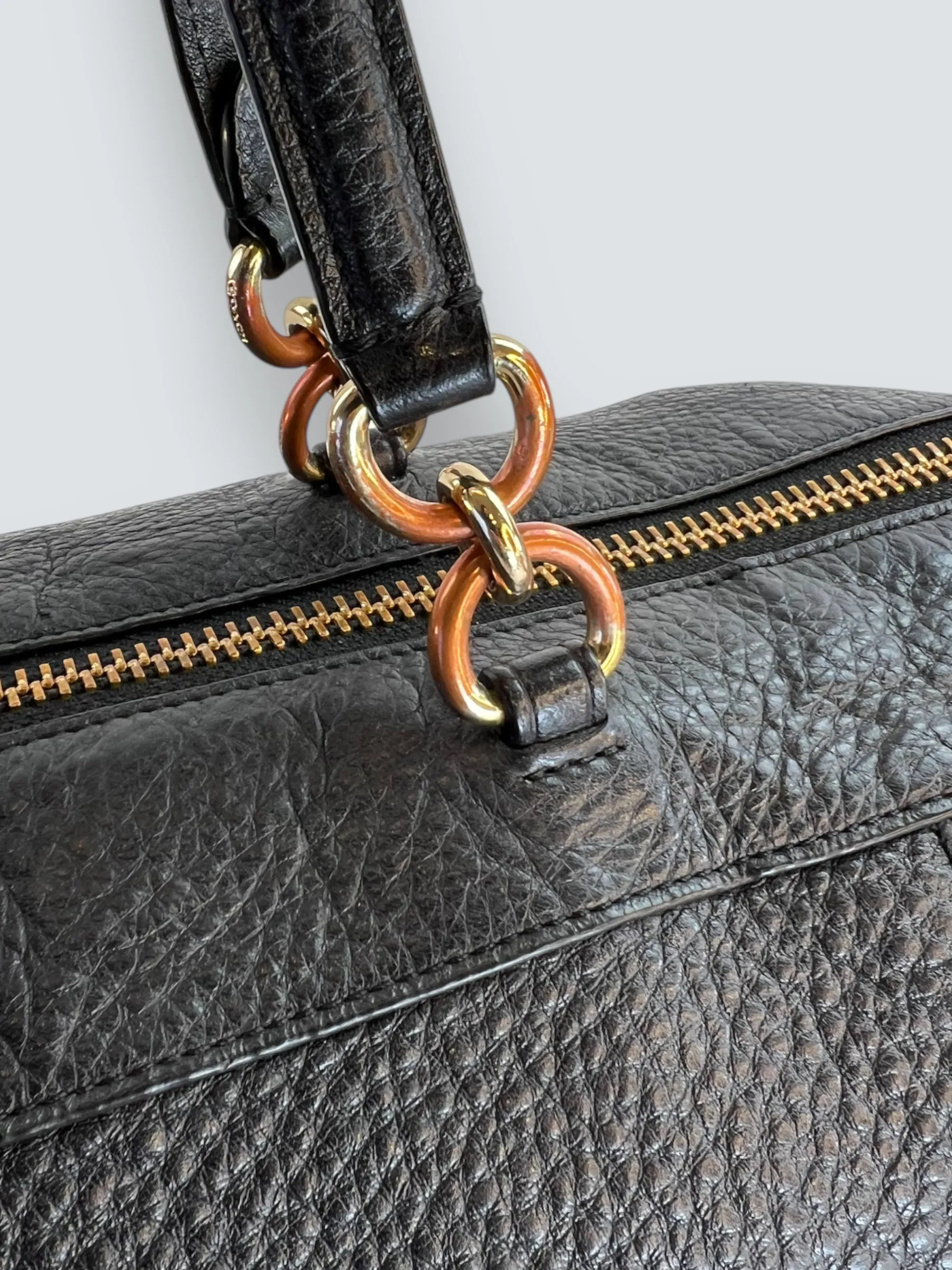 Coach Black Leather Crossbody