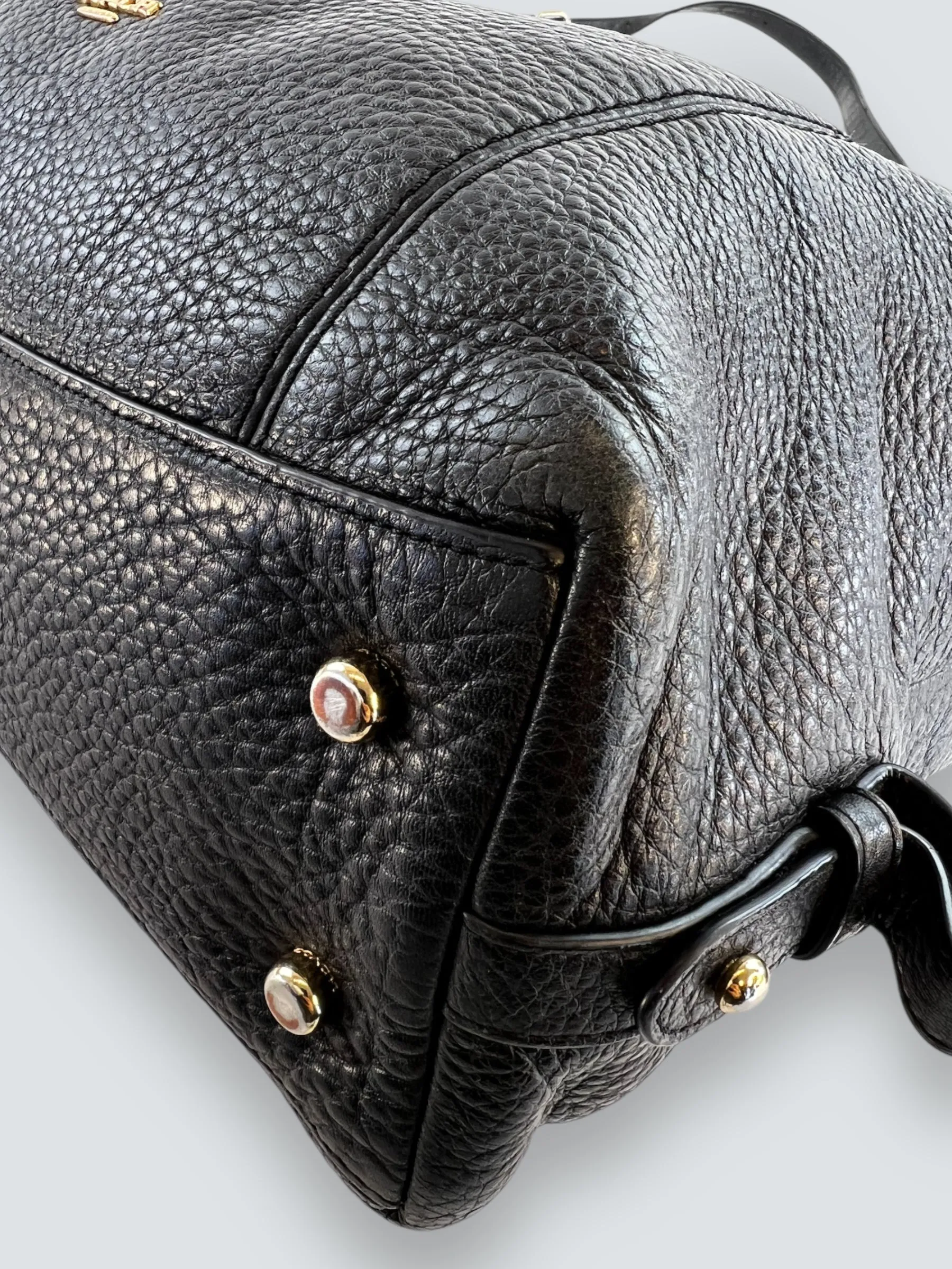 Coach Black Leather Crossbody