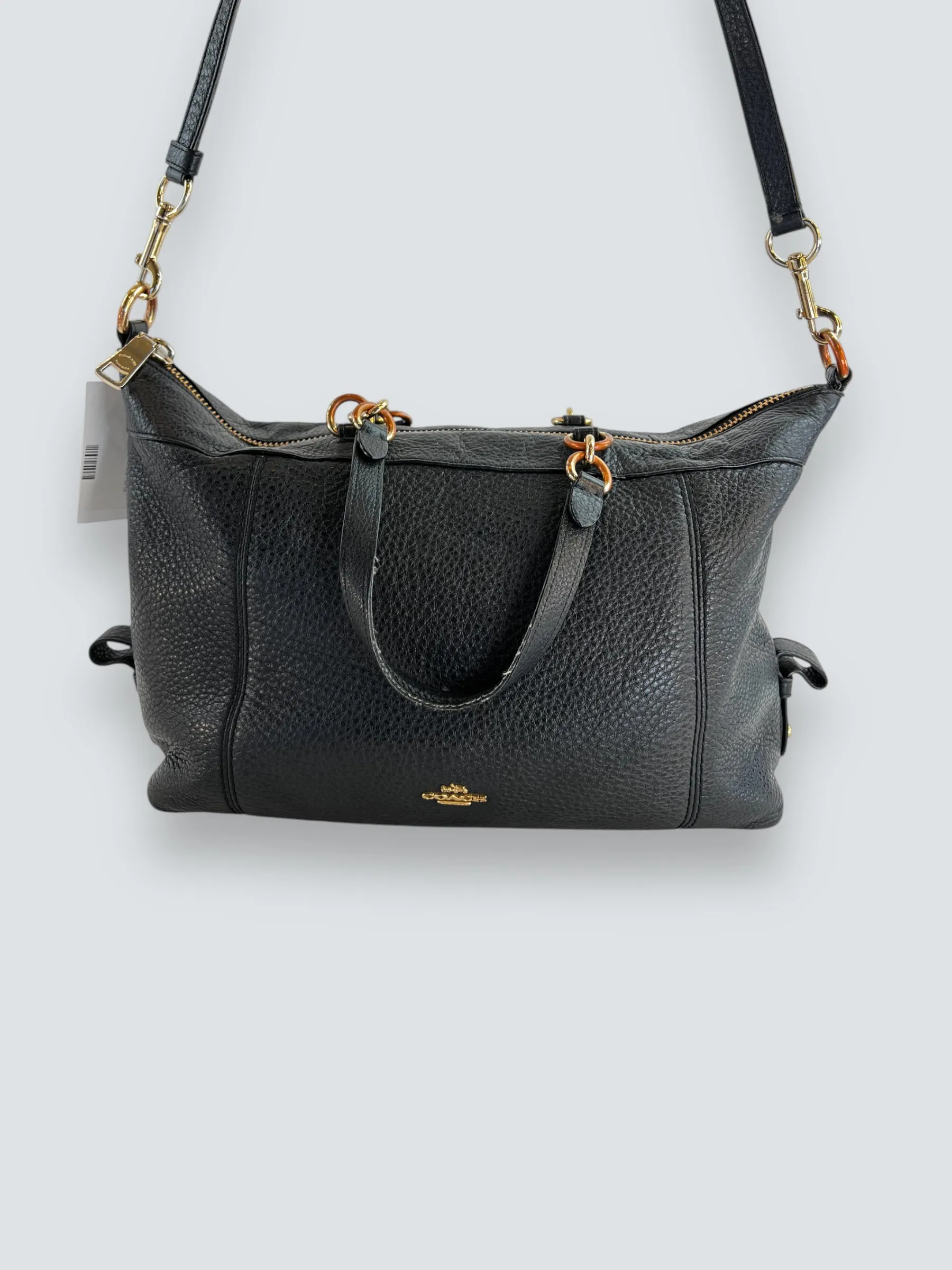 Coach Black Leather Crossbody