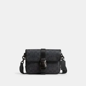 C.O.A.C.H League Crossbody Bag 19 In Signature Canvas