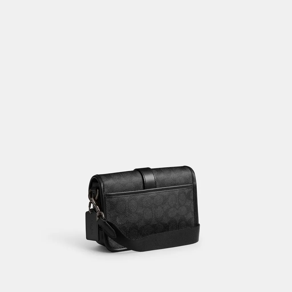 C.O.A.C.H League Crossbody Bag 19 In Signature Canvas