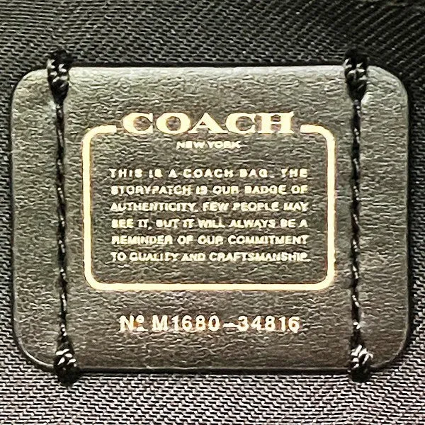 Coach Leather 2WAY Handbag