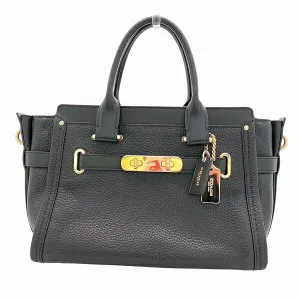 Coach Leather 2WAY Handbag