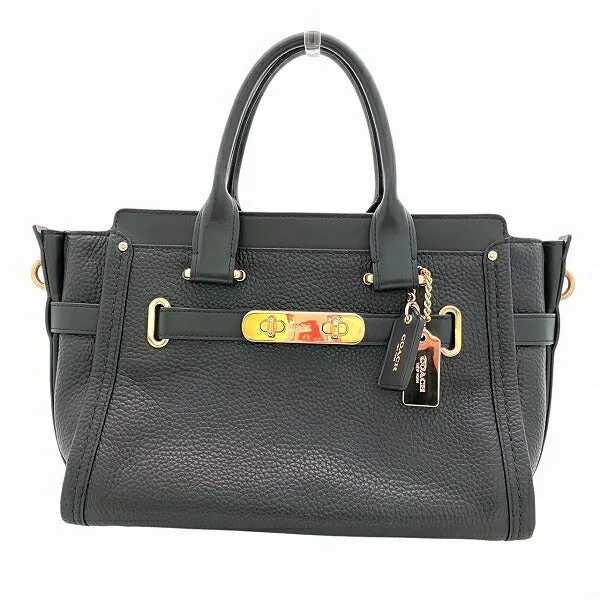 Coach Leather 2WAY Handbag